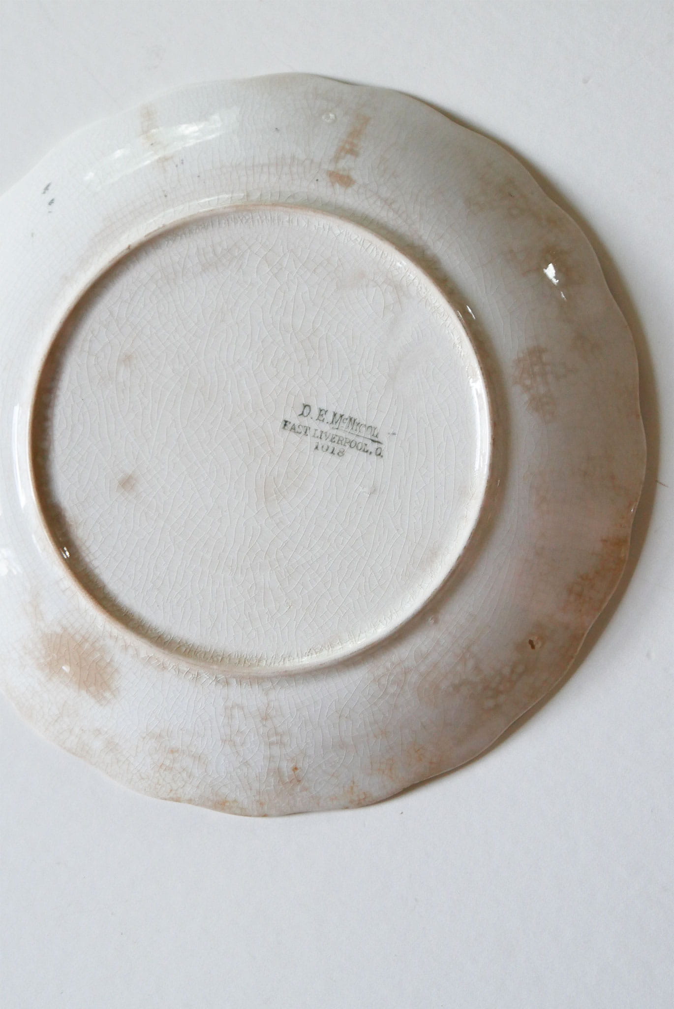 Antique Deer Transferware Plate, Antique Woodland decorative Plate, Vintage Deer Plate, Deer Plate Wall, Woodland Plate Wall, Farmhouse Plate Wall