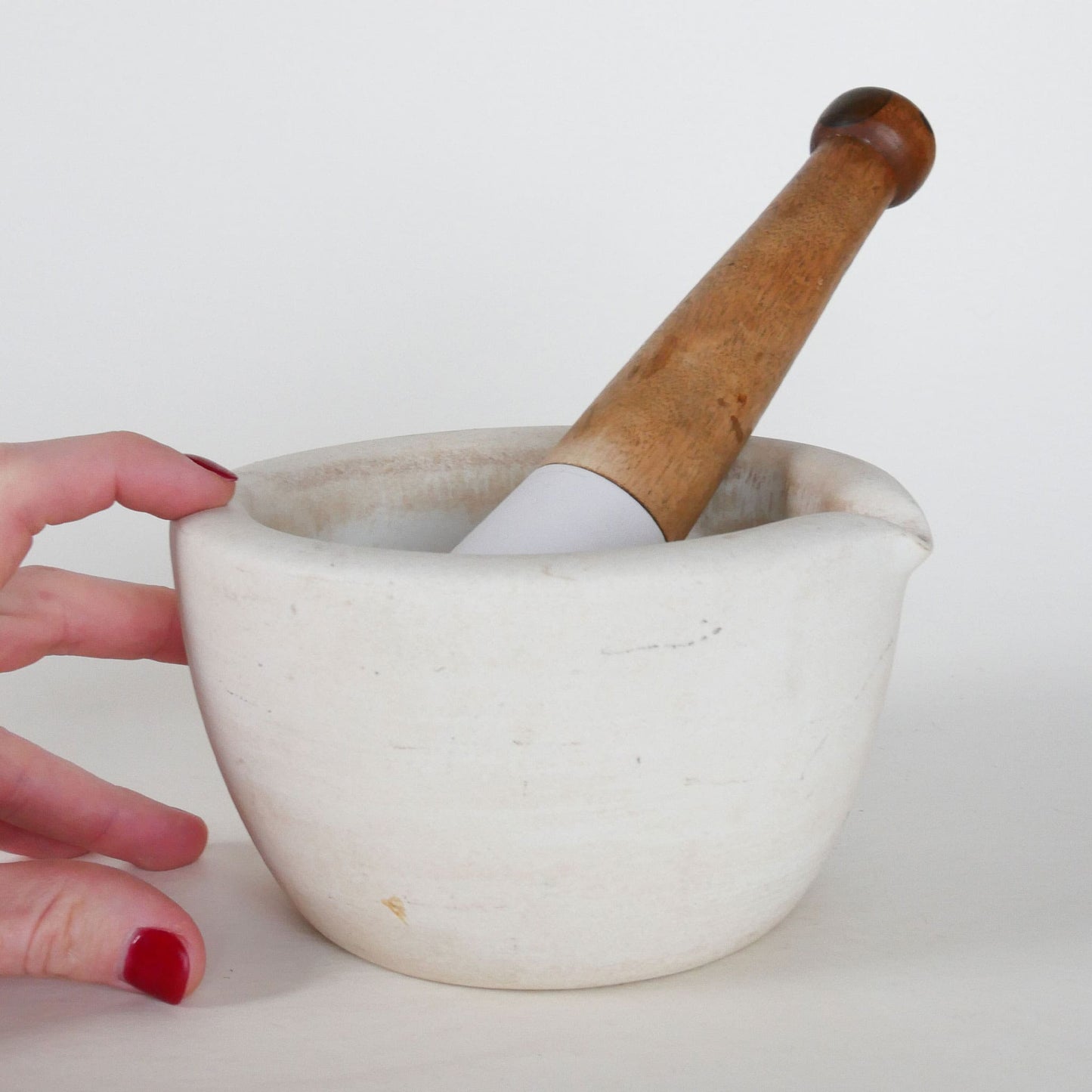 Antique Porcelain Apothecary Mortar and Pestle, Standard Trenton, Antique Mortar and Pestle, Antique Porcelain Pottery, Vintage Porcelain Mortar and Pestle, Vintage Mortar and Pestle, Vintage Home Decor