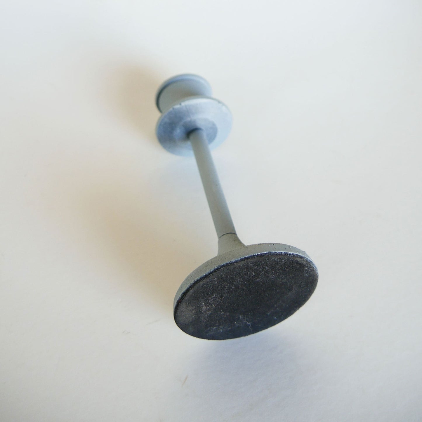 Light Blue 7/8in Tapered Candlestick Holder, Vintage Blue Candlestick Holder, Nautical Candlestick Holder, Coastal Candlestick Holder, VIntage Nautical Decor, Vintage Coastal Decor