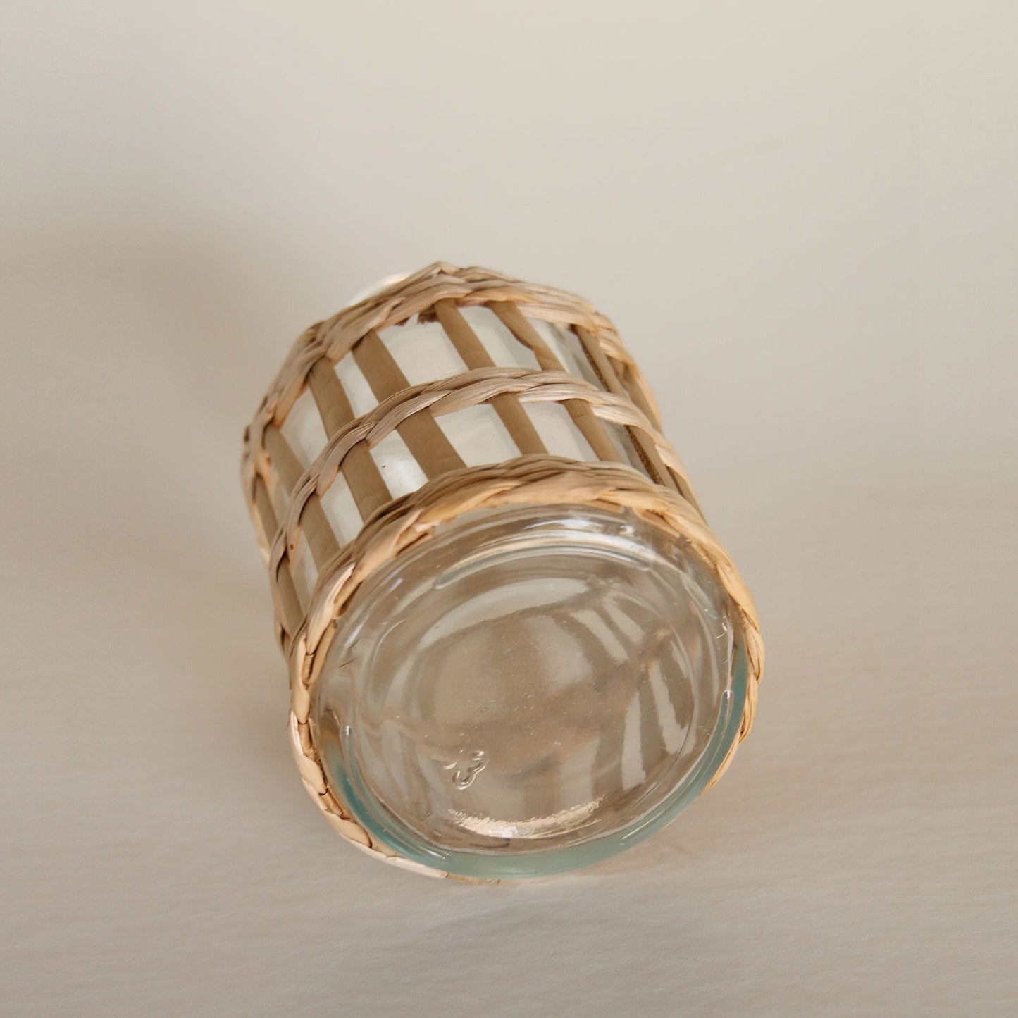 Wicker Wrapped Glass Jar, Seagrass Wrapped Jar, Decorative Wicekr Jar, VIntage Decorative Seagrass Jar, Demijohn Glass, Wicker Jar, Vintage Wicker Jar, VIntage Nautical Jar, VIntage Coastal Vase