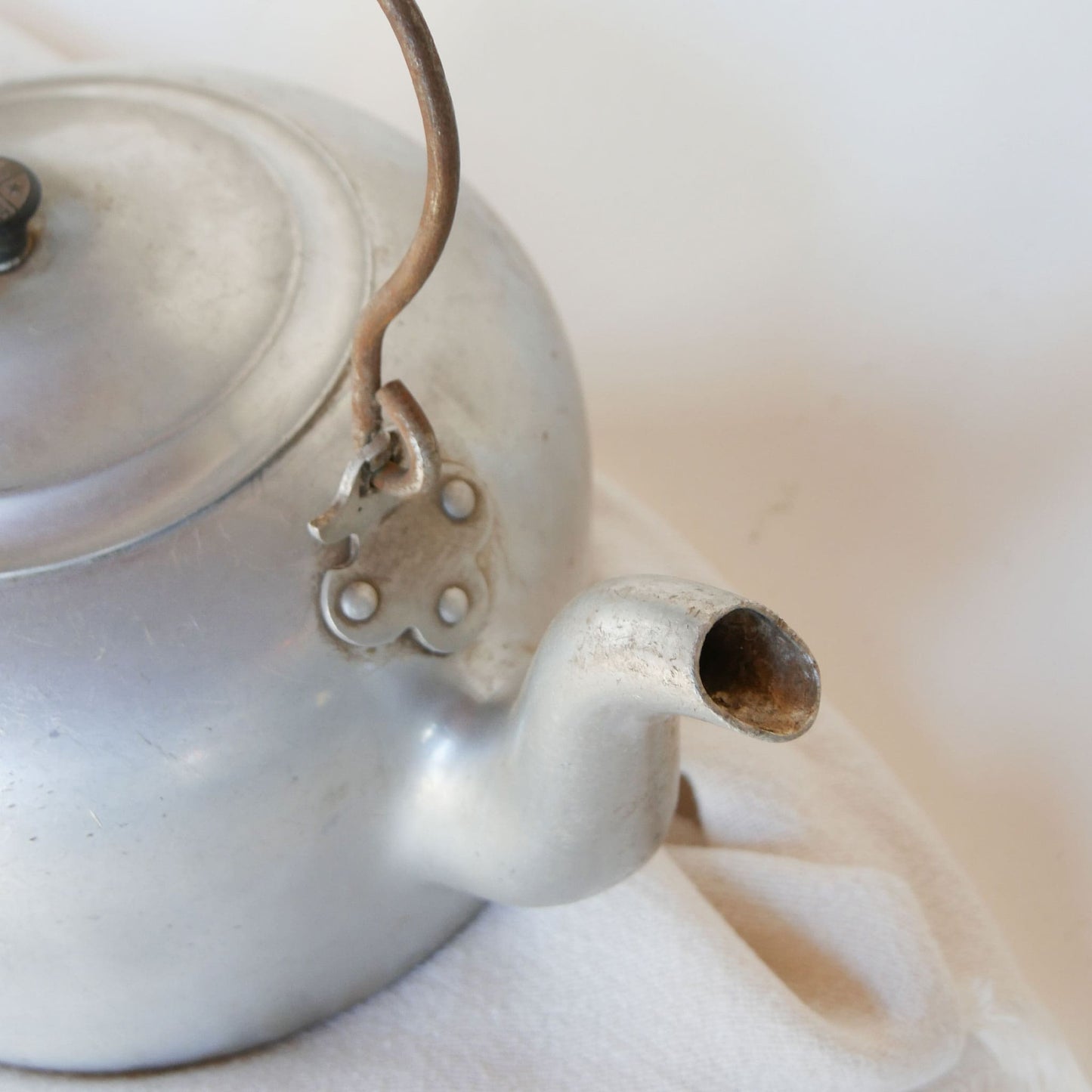 Vintage Aluminum Wear Ever Teapot Kettle, Vintage Aluminum Kettle, Vintage Aluminum Teapot