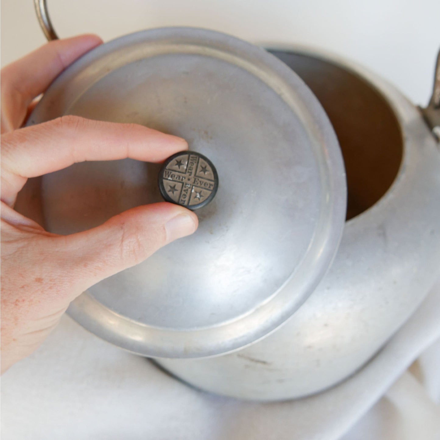 Vintage Aluminum Wear Ever Teapot Kettle, Vintage Aluminum Kettle, Vintage Aluminum Teapot