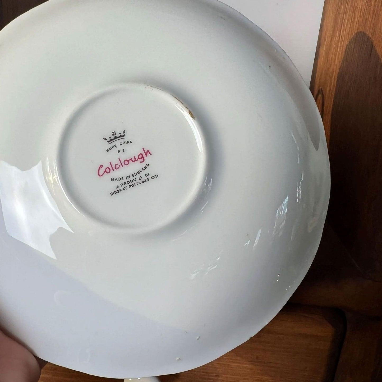 Vintage Bone China Rose Plates 6in, Vintage Floral Plates, Floral Side Plates, Rose Plates