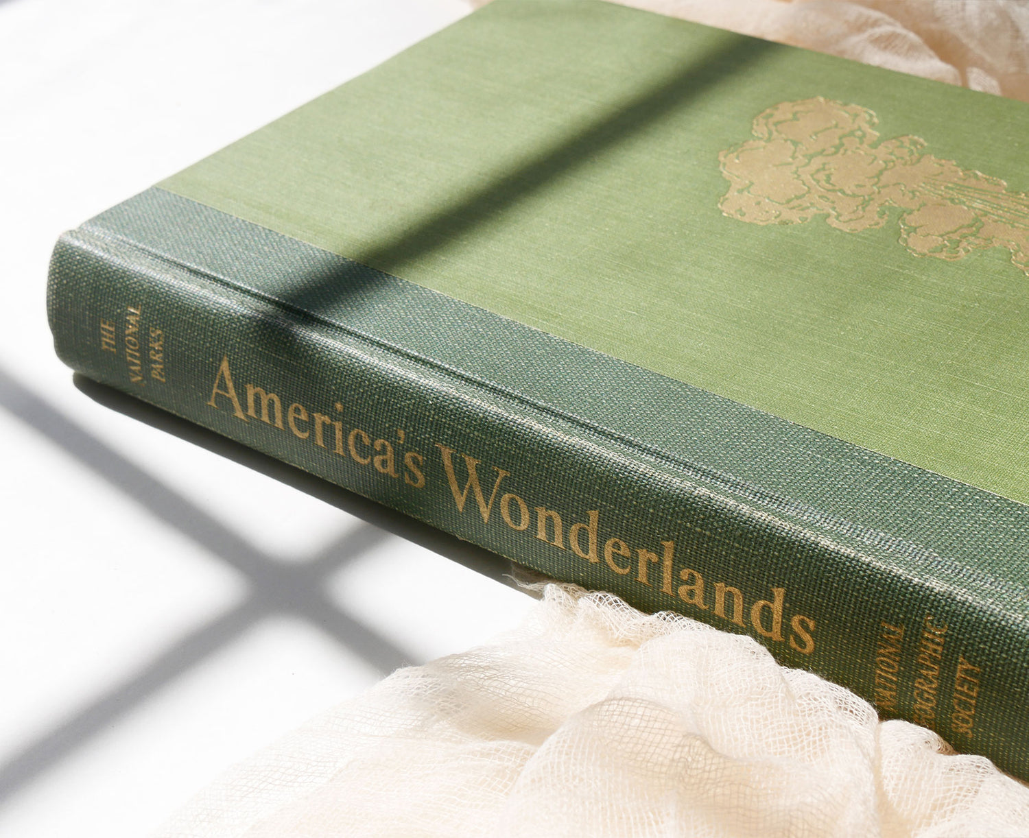 1966 America's Wonderlands Hardcover Book, The National Parks, National Geographic Society, Vintage BOoks