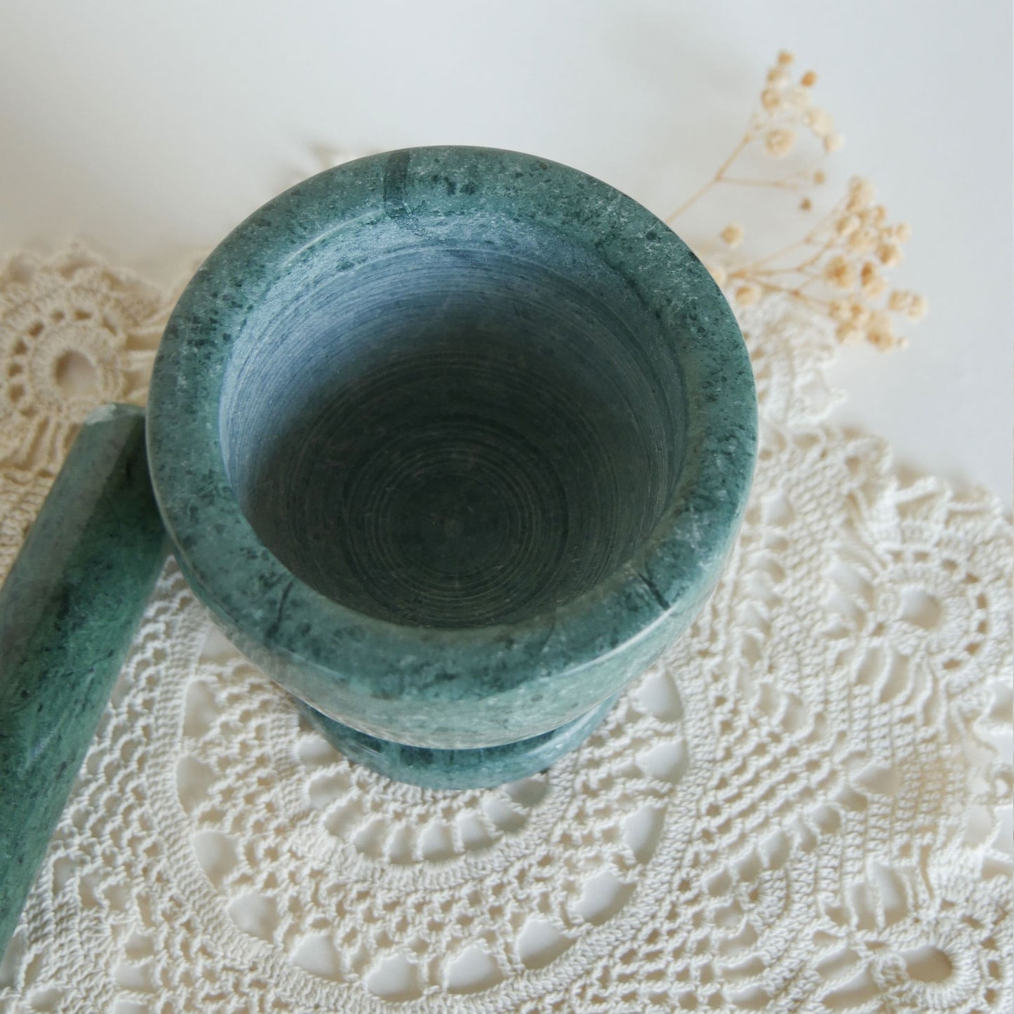Vintage Green Marble Mortar and Pestle, Vintage Mortar and Pestle Vintage Marble Mortar and Pestle, Green Marble Mortar and Pestle