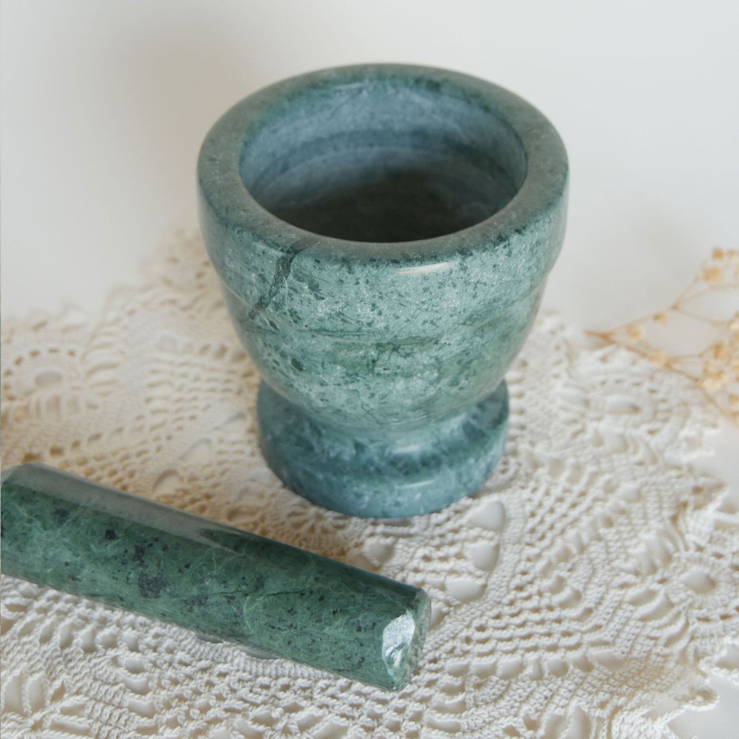 Vintage Green Marble Mortar and Pestle, Vintage Mortar and Pestle Vintage Marble Mortar and Pestle, Green Marble Mortar and Pestle