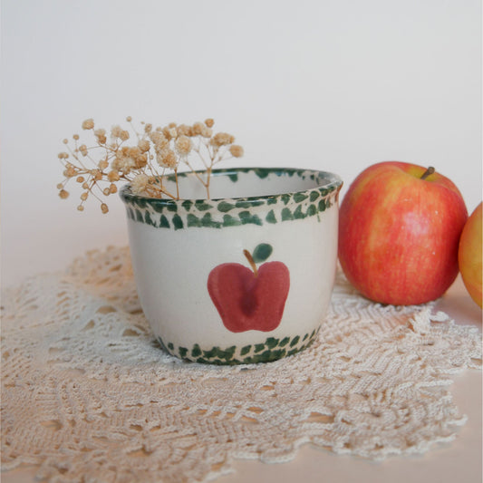Vintage Handpainted Apple Dish Vintage Country Kitchen Decor Vintage Farmhouse Kitchen Decor