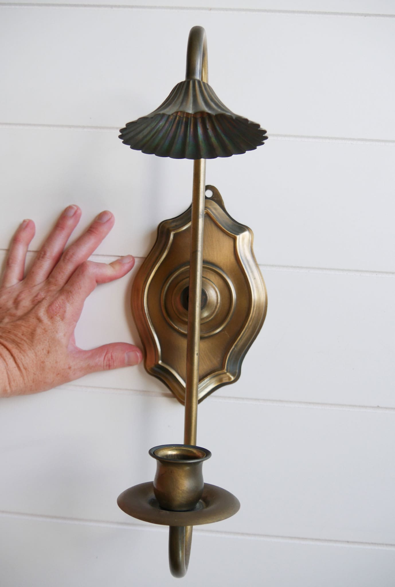 Vintage Homco Metal Candlestick Wall Sconce Vintage Brass Wall Sconce Vintage Candlestick Wall Sconce