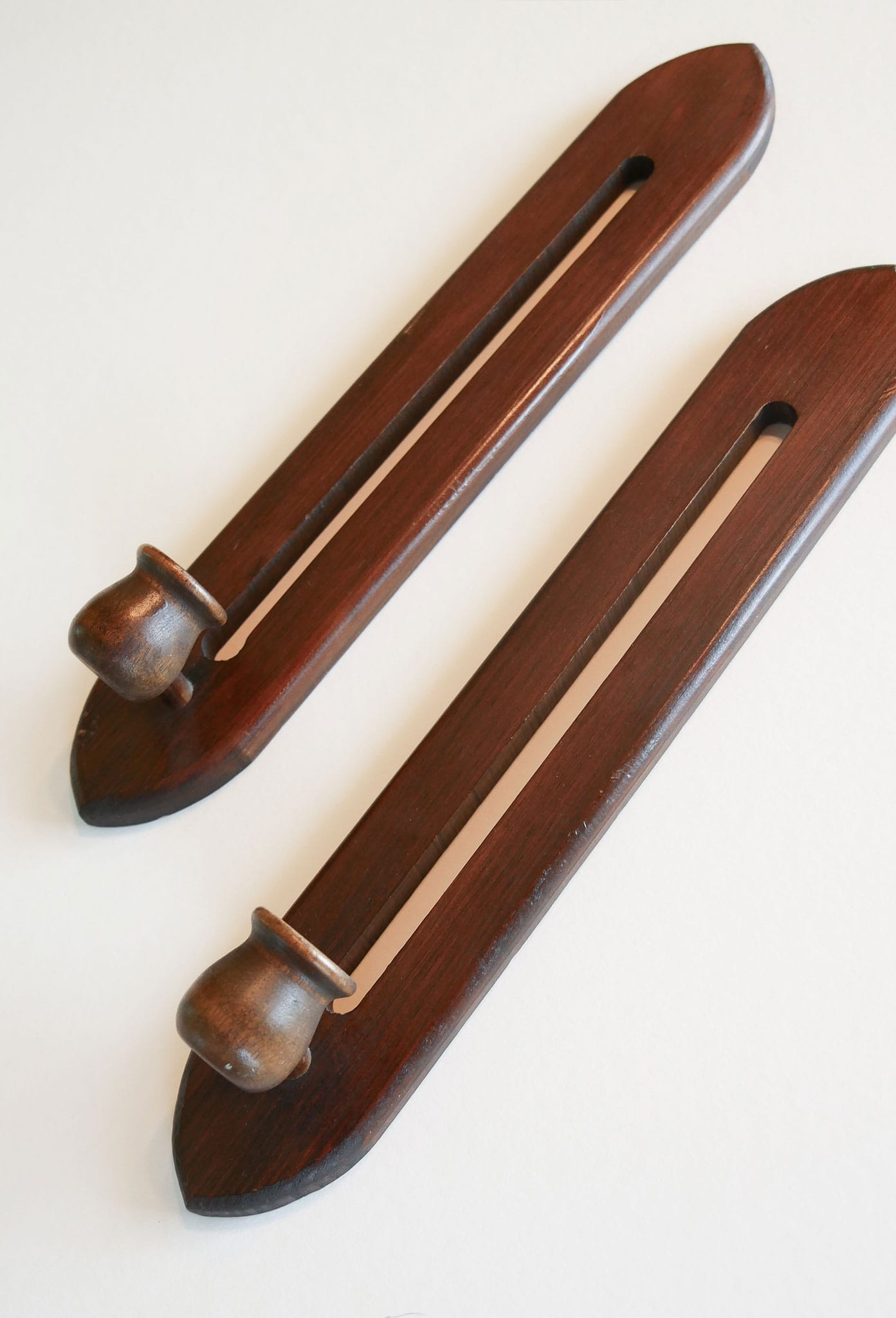 Pair of Vintage MCM Wood Candlestick Sconces, Midcentury Wall Sconce, MCM Candlestick Holders, Midcentury Home Deocr, Vintage MCM Decor, Vintage Midcentury Decor