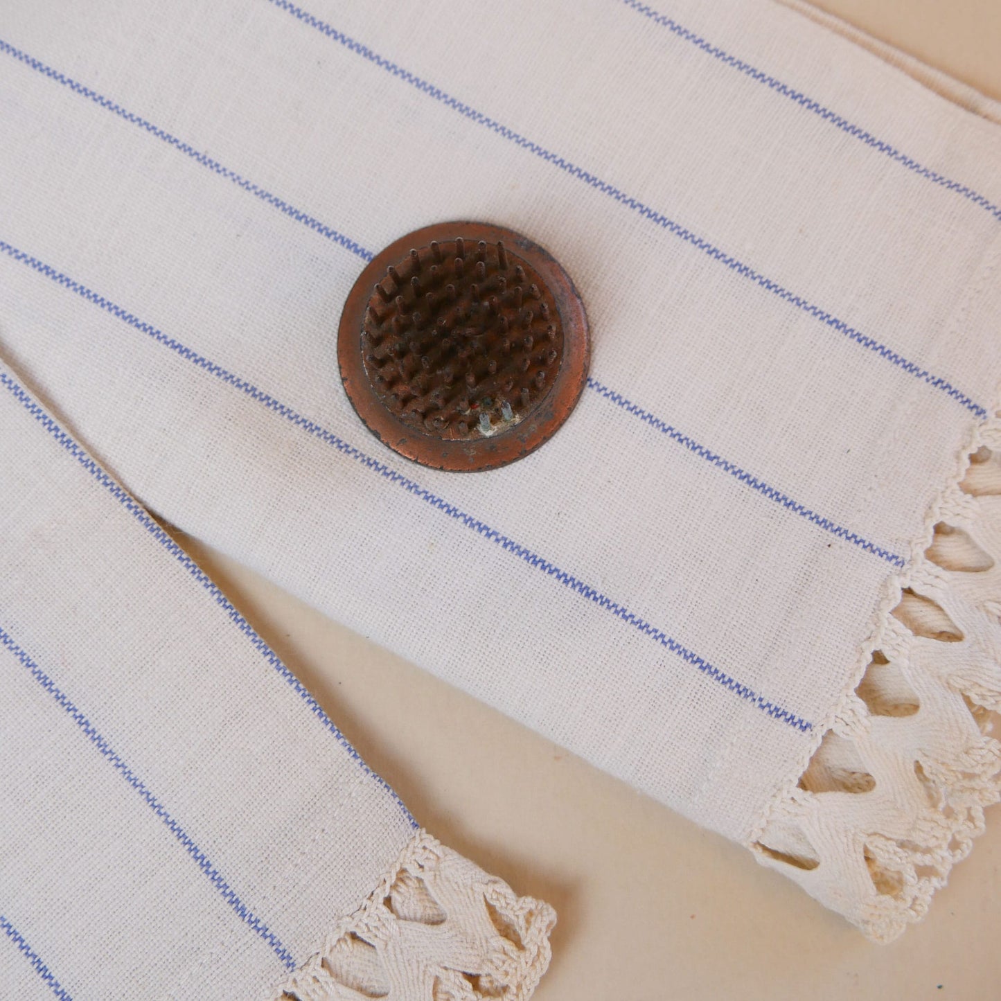 Vintage Metal Flower Frogs, 3 Sizes