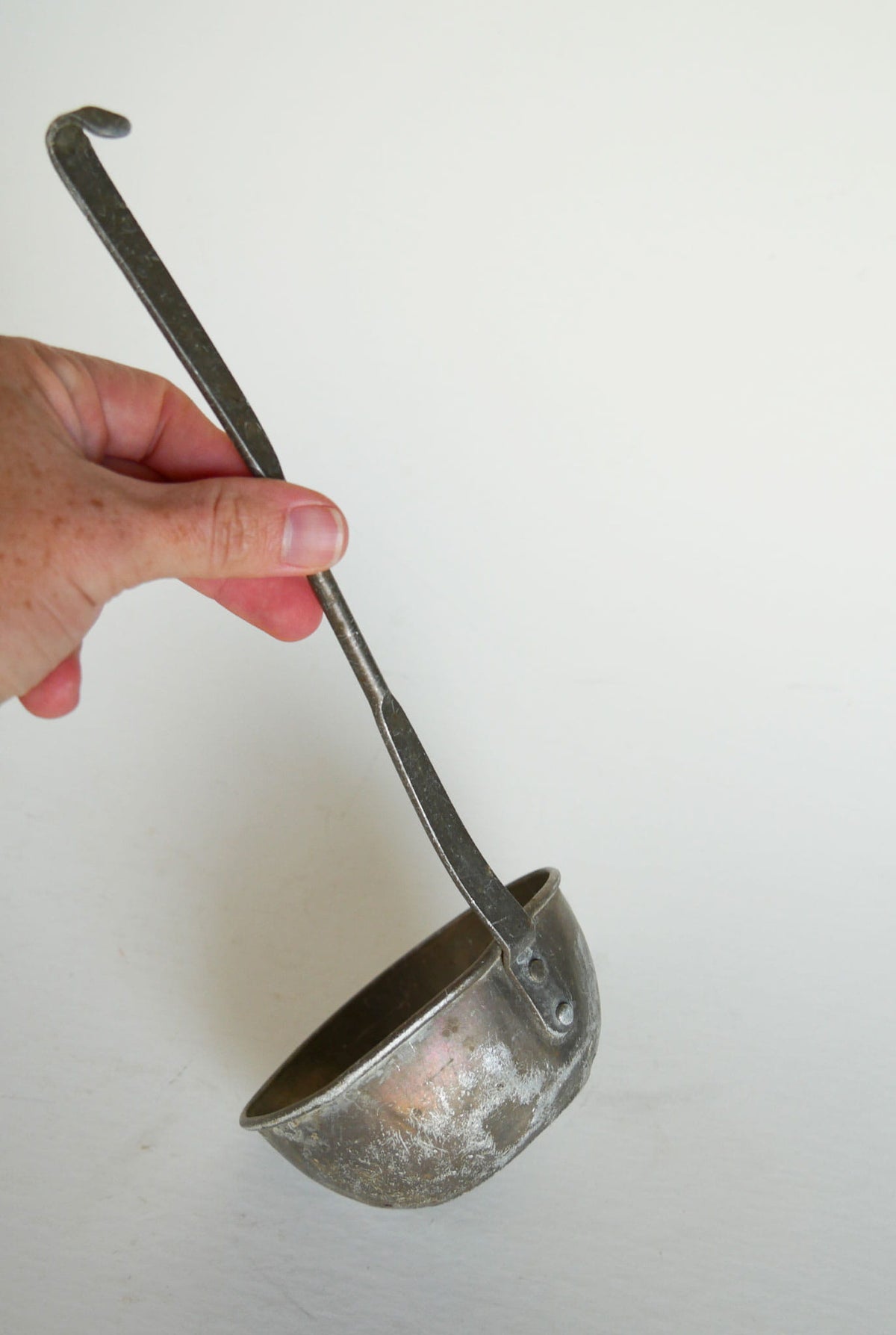 Metal Ladle with Star Design, Country Kitchen Decor, Vintage Kitchen Decor, Vintage Country Kitchen Decor, Vintage Metal Ladle, Vintage Ladle Star Design
