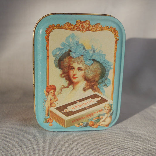 Vintage-Nabisco-Tin-with-Lid-Vintage-Home-Decor 2