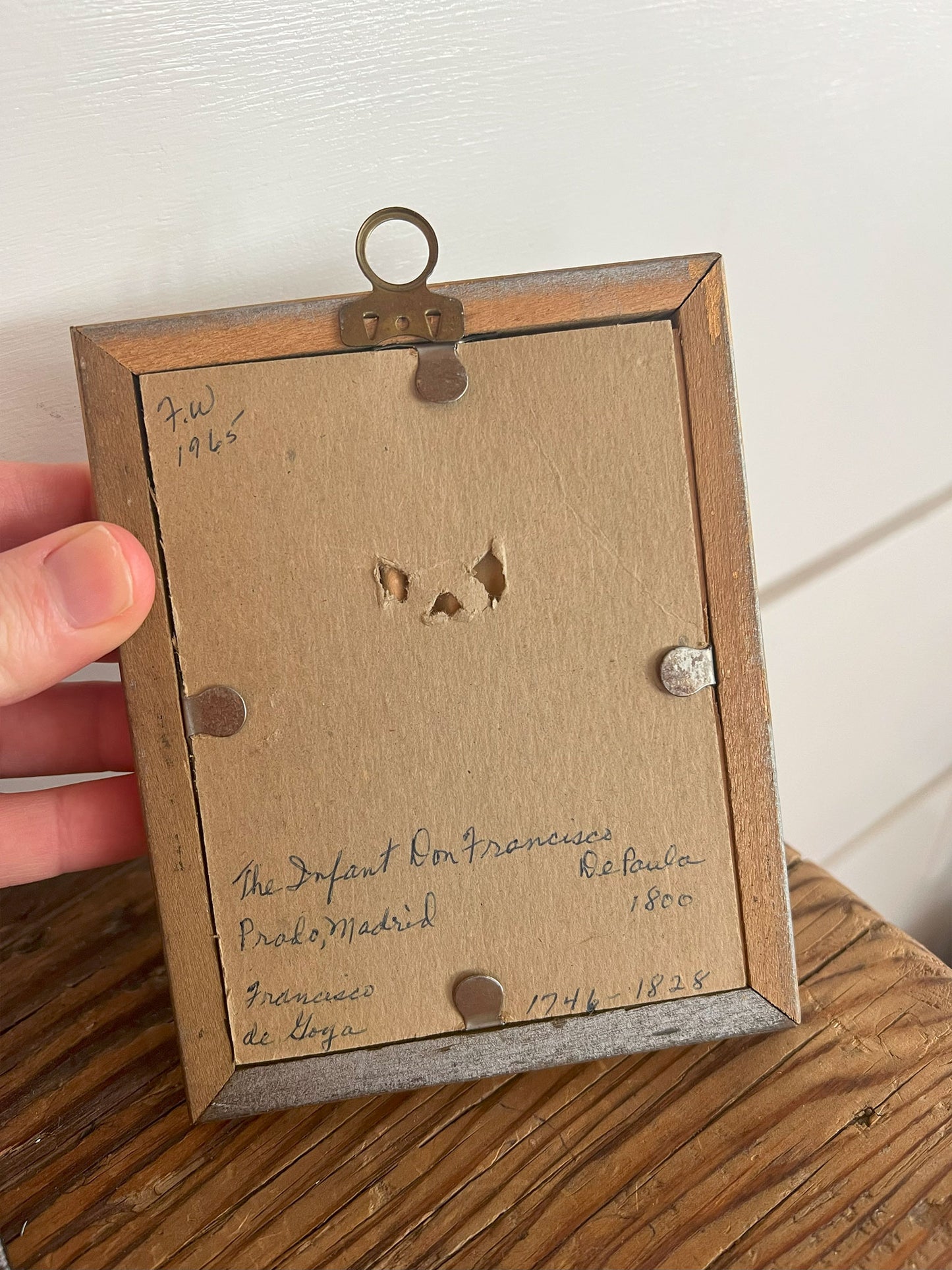 Renaissance Print of Famous Oil Paintings Collection Portrait of a Young Man in Red: 4in x 3in The Infante Francisco de Paula: 5in x 4in Portrait Of A Woman, Called La Bella: 7.5in x 5.75in