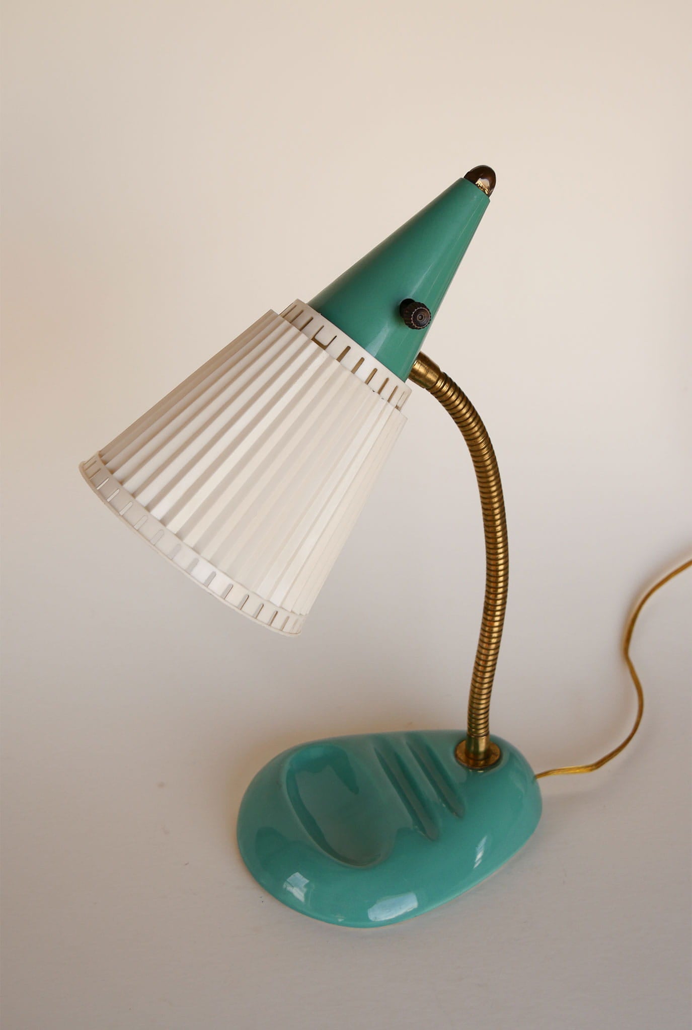 Vintage Retro Teal Desk Lamp, Vintage Teal Desk Lamp, Vintage Retro Lighting, Vintage Midcentury Lighting, Midcentury Modern Desk Lamp, Vintage Desk Lamp, Vitnage Teal Desk Lamp, Vintage Retro Lamp
