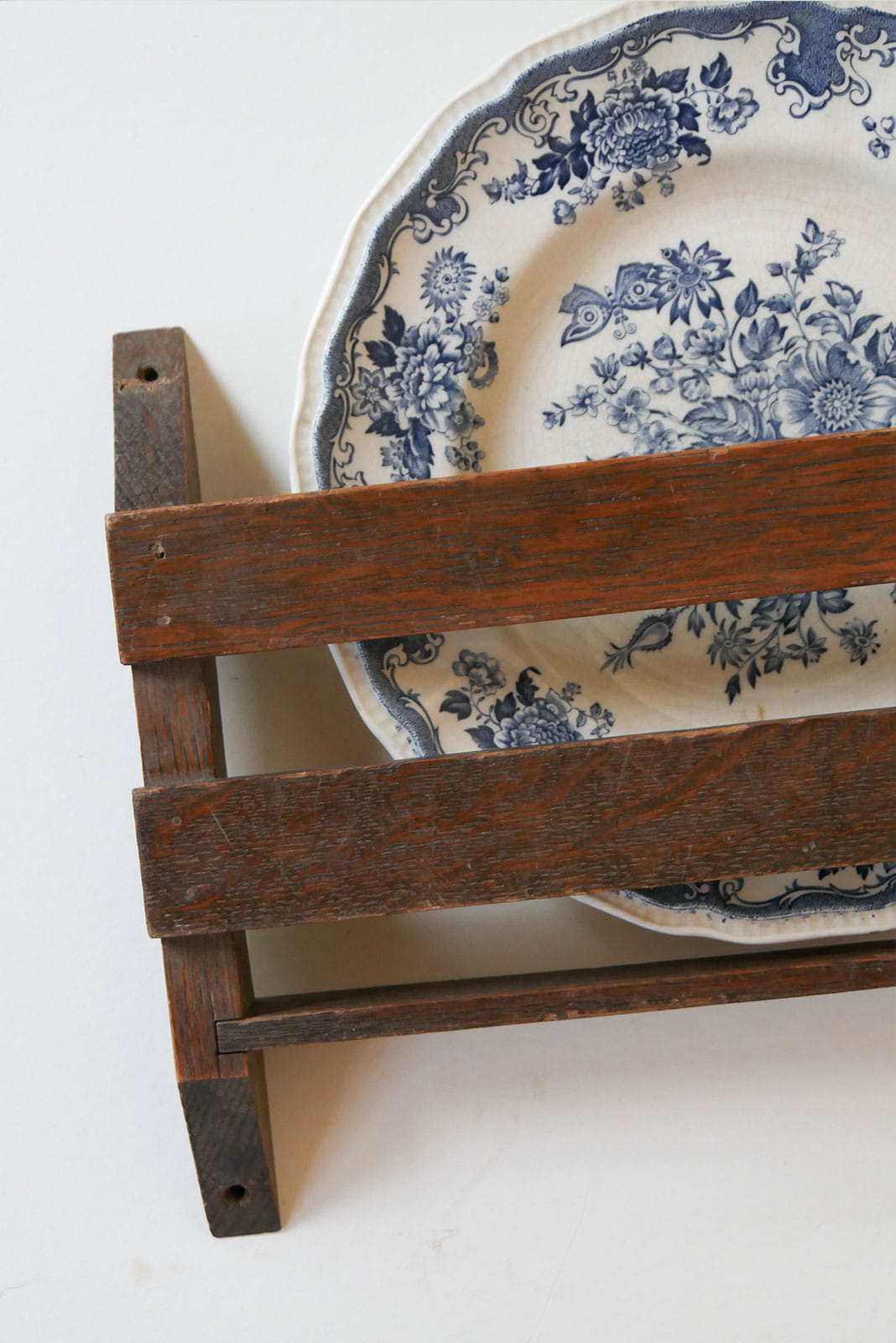Vintage Wooden Church Pew Hymnal Holder, Primitive Wall Decor, Vintage Wood Dish Holder, Vintage Wood Wall Shelf, Primitive Wall Shelf
