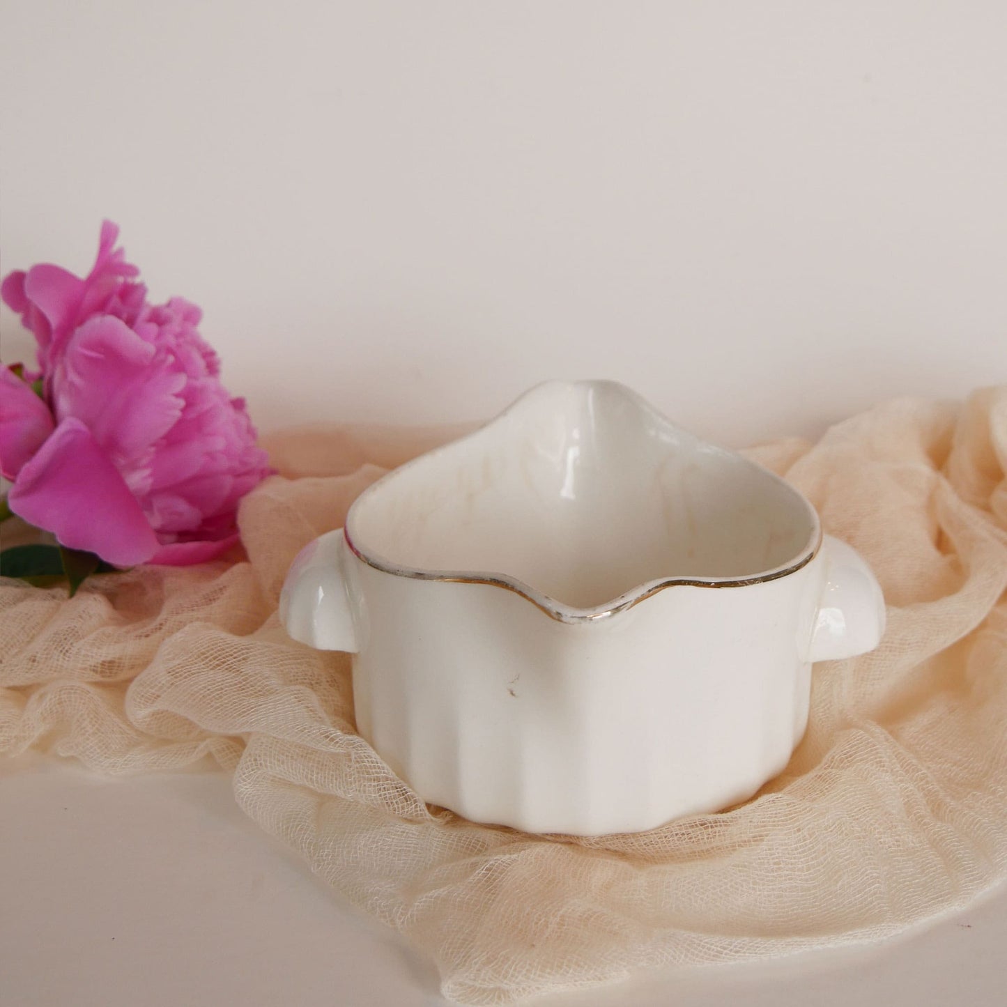 W.S. George Bolero Gravy Dish, Cameilla Floral Design, W.S. George Bolero China Set