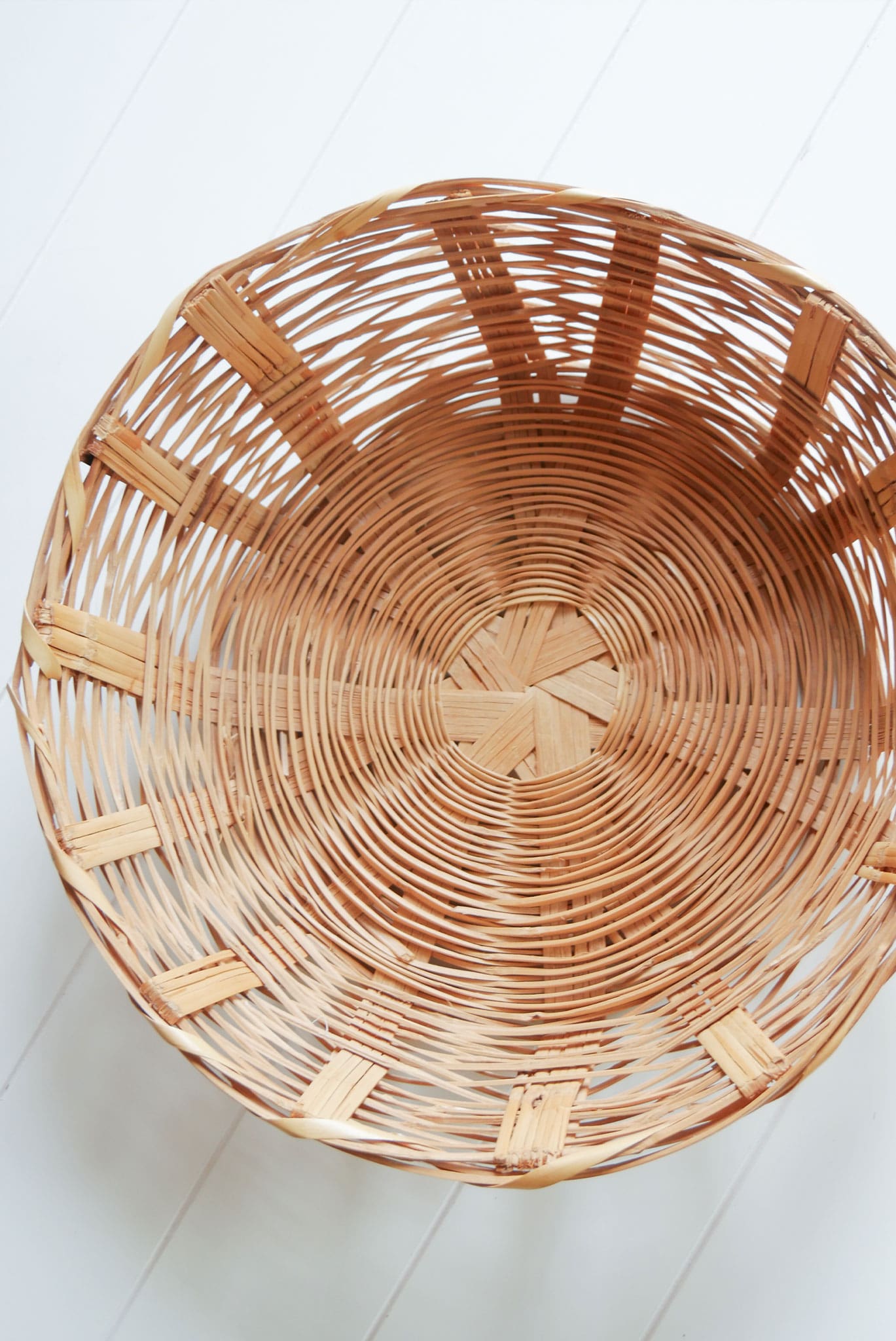 Large Vintage Wicker Basket Wall Decor Large Vitnage Basket Decoration Farmhouse Baskets