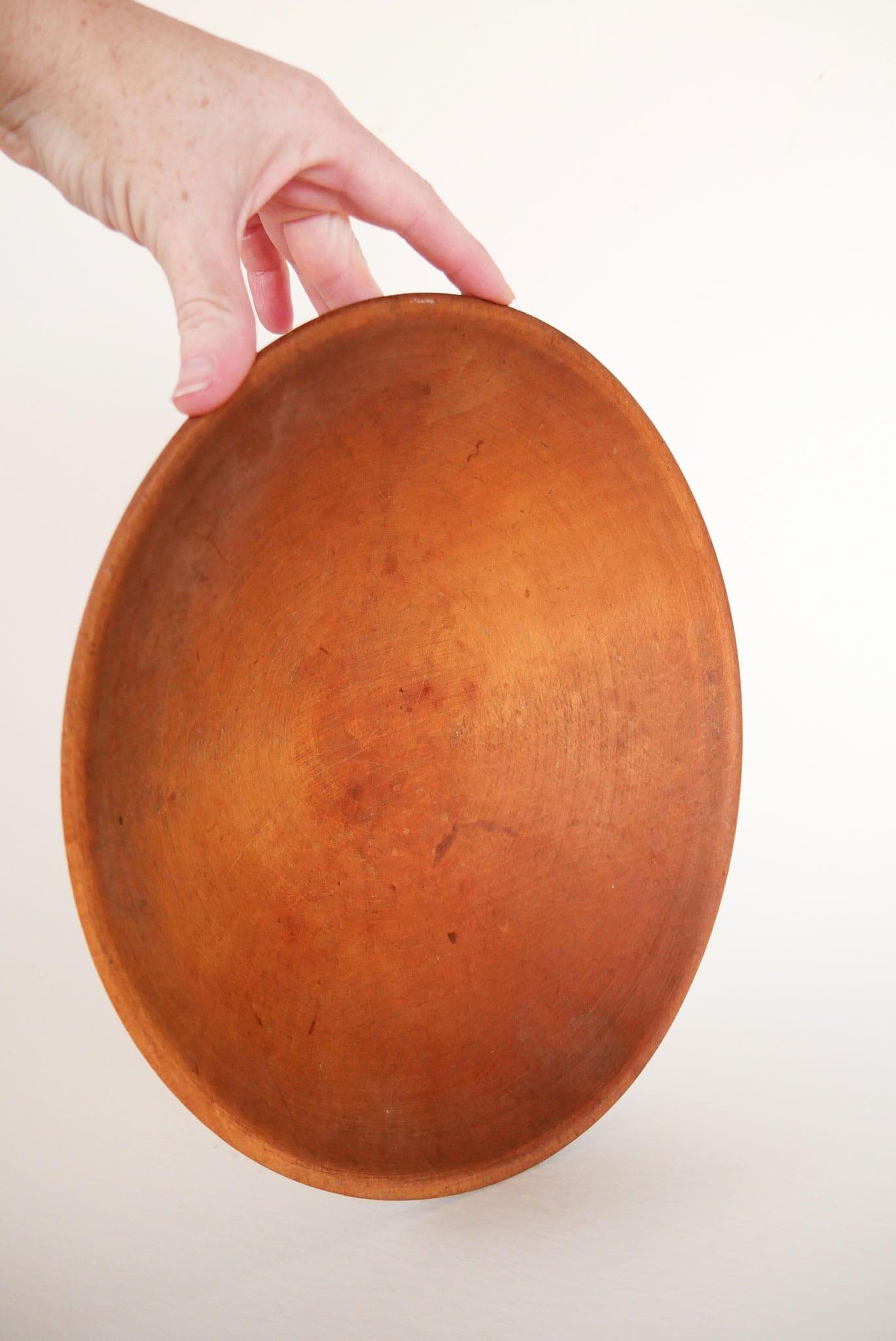 1930s Munising 10.5in Wooden Bowl, Vintage Munising Wood Bowl, Antique Munising Wood Bowl, Vintage Wooden bowl, Vintage Wood Bread Bowl, Primitive Wood Bowl, Primitive Wood Bread Bowl, Primitive Kitchen Decor, Vintage Kitchen Decor, Antique Wood Bowl, Antique Wood Bread Bowl