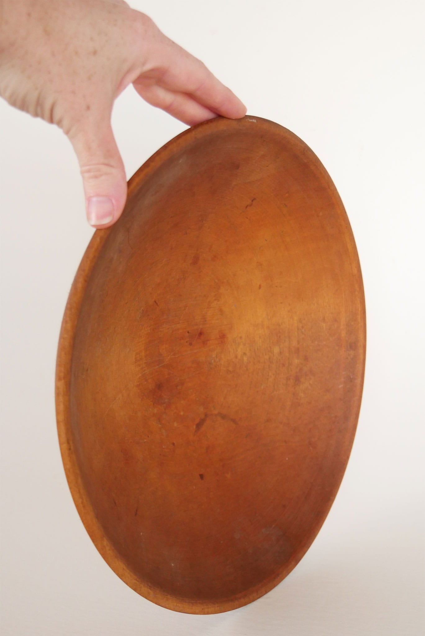 1930s Munising 10.5in Wooden Bowl, Vintage Munising Wood Bowl, Antique Munising Wood Bowl, Vintage Wooden bowl, Vintage Wood Bread Bowl, Primitive Wood Bowl, Primitive Wood Bread Bowl, Primitive Kitchen Decor, Vintage Kitchen Decor, Antique Wood Bowl, Antique Wood Bread Bowl