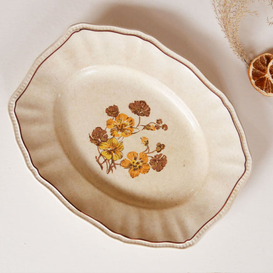 Kensington Staffordshire Ironstone Platter, Made in England, English Ironstone Platter