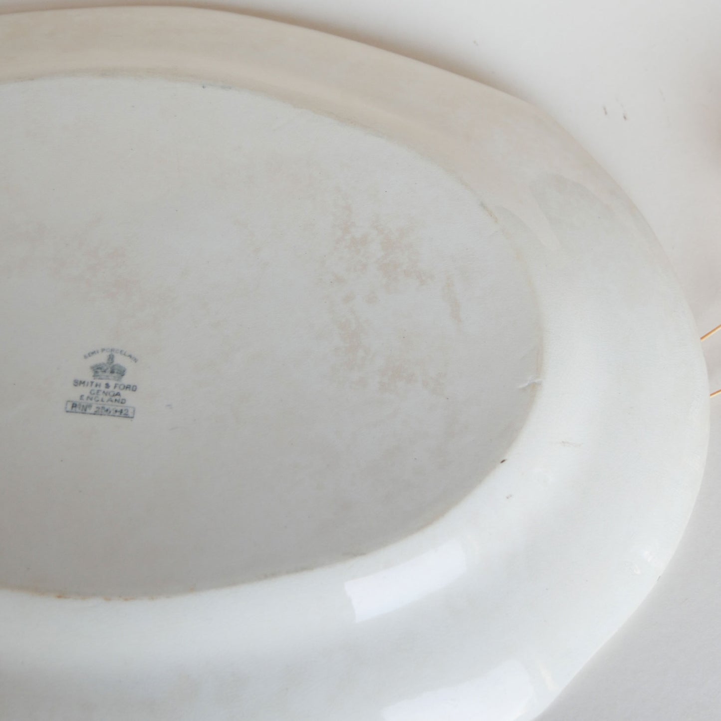 Antique Genoa Pattern Smith & Ford England Transferware Platter Antique Transferware Platter, Antique Made in England Platter