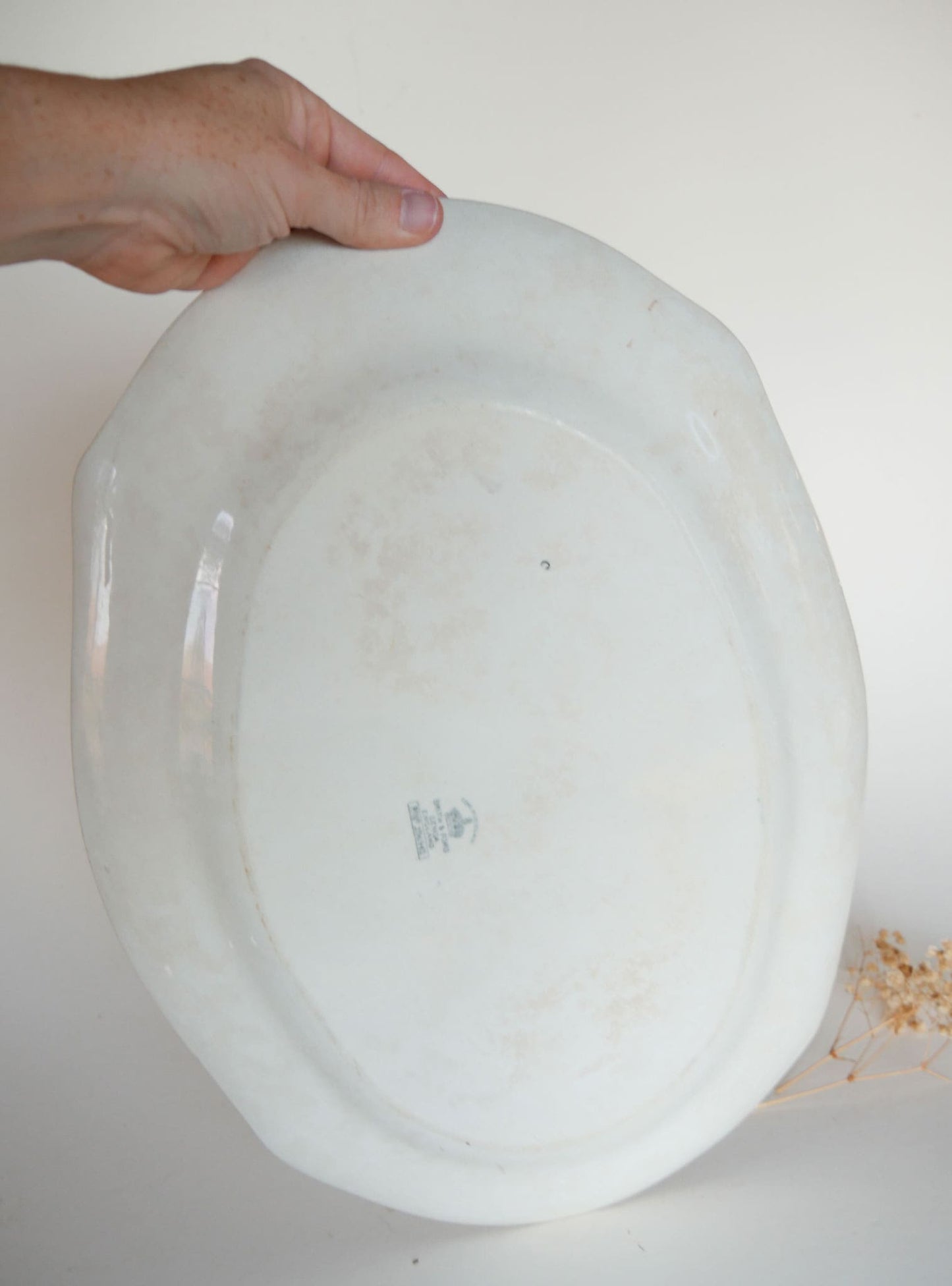 Antique Genoa Pattern Smith & Ford England Transferware Platter Antique Transferware Platter, Antique Made in England Platter