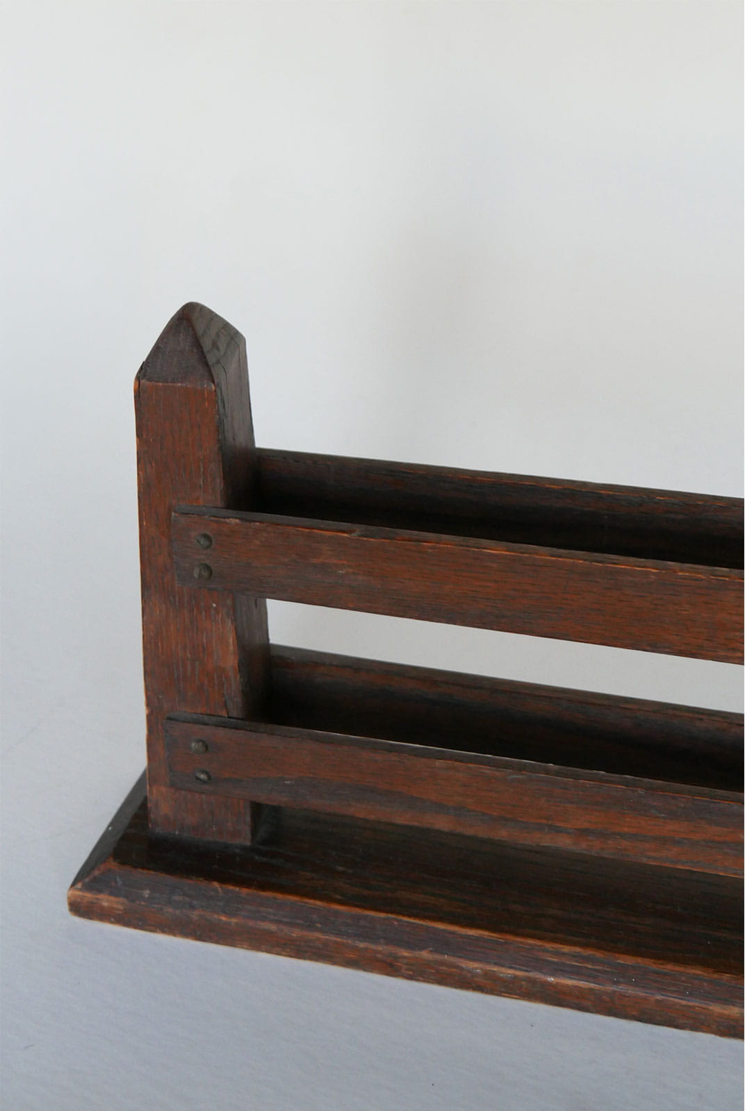 Antique Mission Style Walnut Book Stand, Antique Book Stand, Vintage Book Stand, Vintage Walnut Wood Stand, Vintage Primitive Decor, Primitive Book Decor