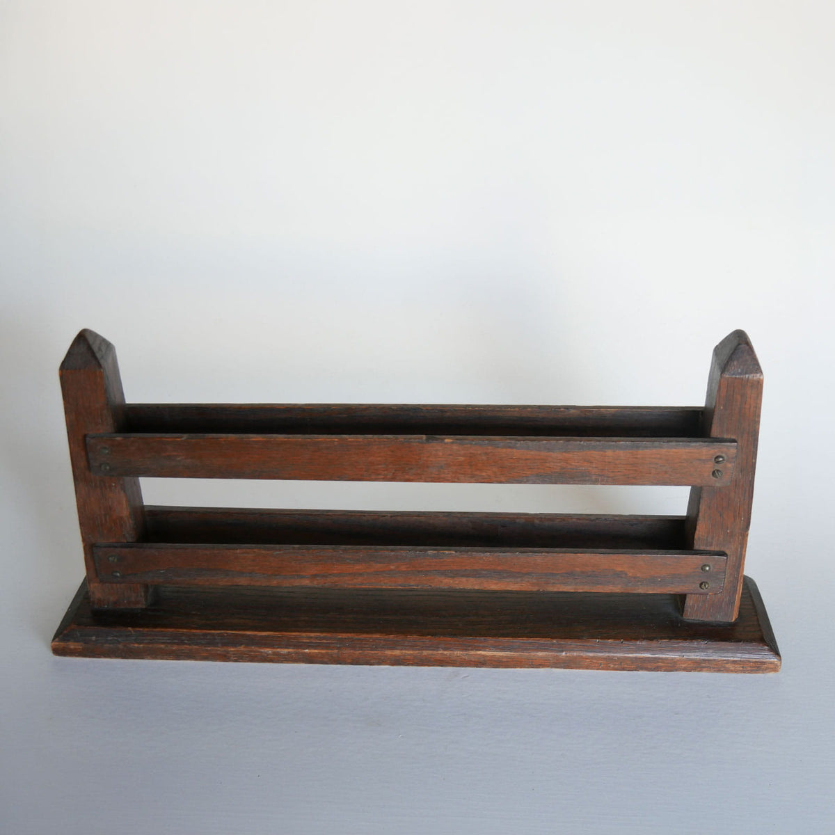 Antique Mission Style Walnut Book Stand, Antique Book Stand, Vintage Book Stand, Vintage Walnut Wood Stand, Vintage Primitive Decor, Primitive Book Decor