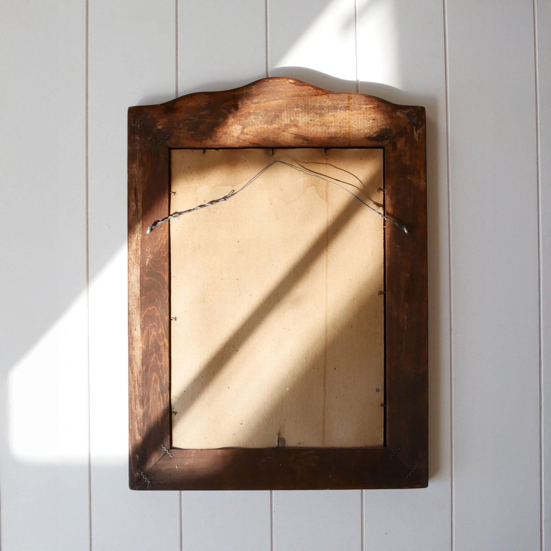 Antique Wood Swivel Mirror, Antique Wall Mirror, Vintage Swivel Mirror, Vintage Wood Mirror, Vintage Wall Mirror, Antique Wood Wall Mirror, Primitive Wall Mirror