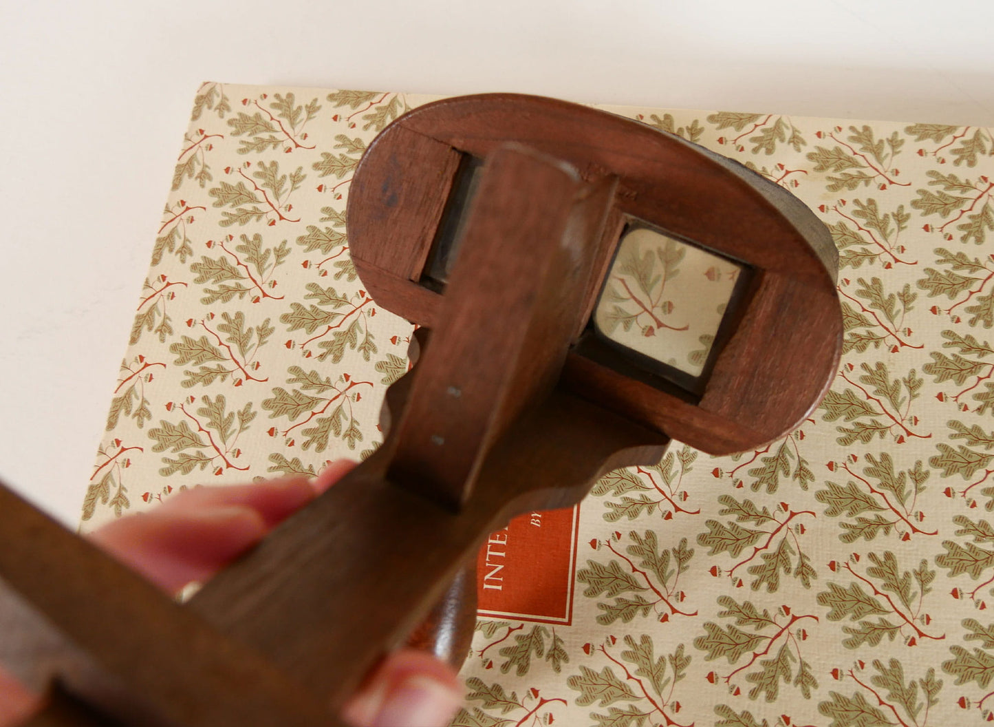 Antique Wood Stereoscope Viewer, Apothecary Decor, Vintage Stereoscope Viewer, Vintage Apothecary Decor, Antique Apothecary Decor, Apothecary Shelf Decor, Primitive Shelf Decor