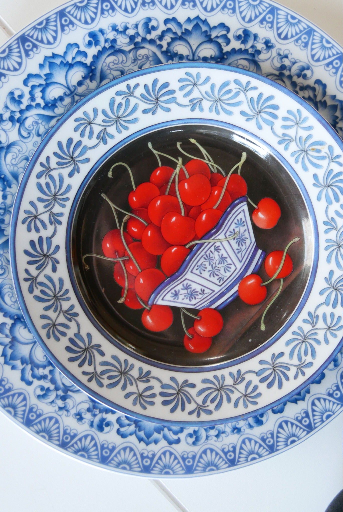 Vintage Blue and White Plate Gallery Wall Set, Blue and White Decorative Plate Wall, Vintage Plate Wall, Vintage Gallery Plate Wall