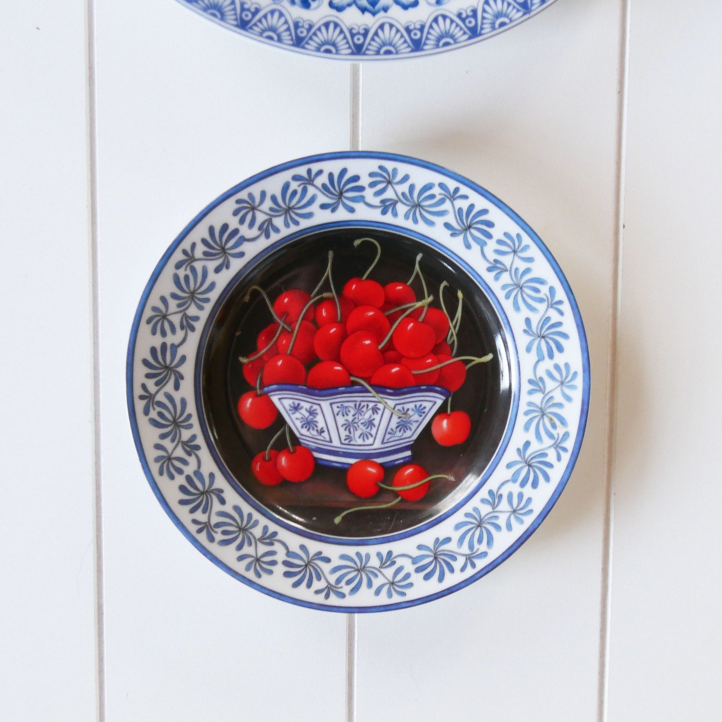 Vintage Blue and White Plate Gallery Wall Set, Blue and White Decorative Plate Wall, Vintage Plate Wall, Vintage Gallery Plate Wall