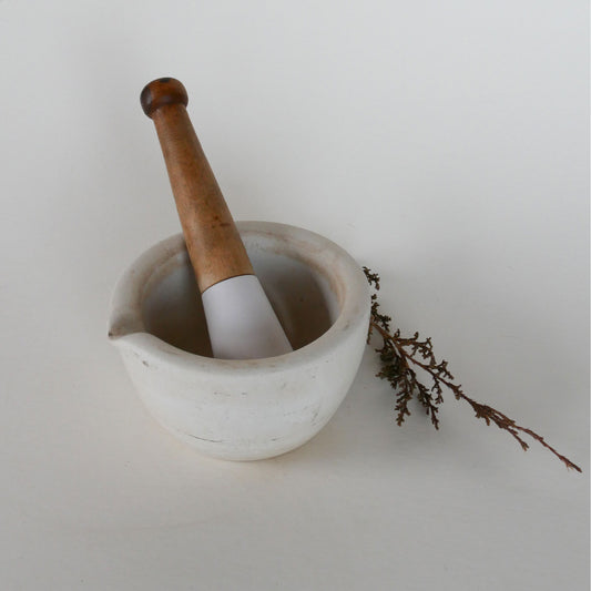 Antique Porcelain Apothecary Mortar and Pestle, Standard Trenton, Antique Mortar and Pestle, Antique Porcelain Pottery, Vintage Porcelain Mortar and Pestle, Vintage Mortar and Pestle, Vintage Home Decor