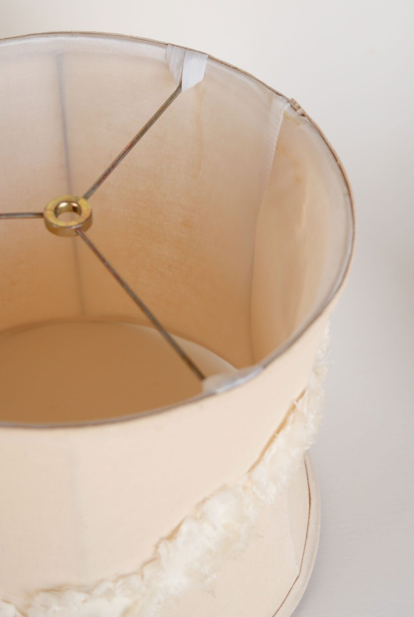 Vintage Linen Drum Lamp Shade with Floral Design, Shabby Chic Lamp Shade, Vintage Linen Shade, Vintage Linen Lamp Shade, Vintage COttagecore Lamp Shade, Vintage Cottagecore Decor, Vintage COttage Lighting