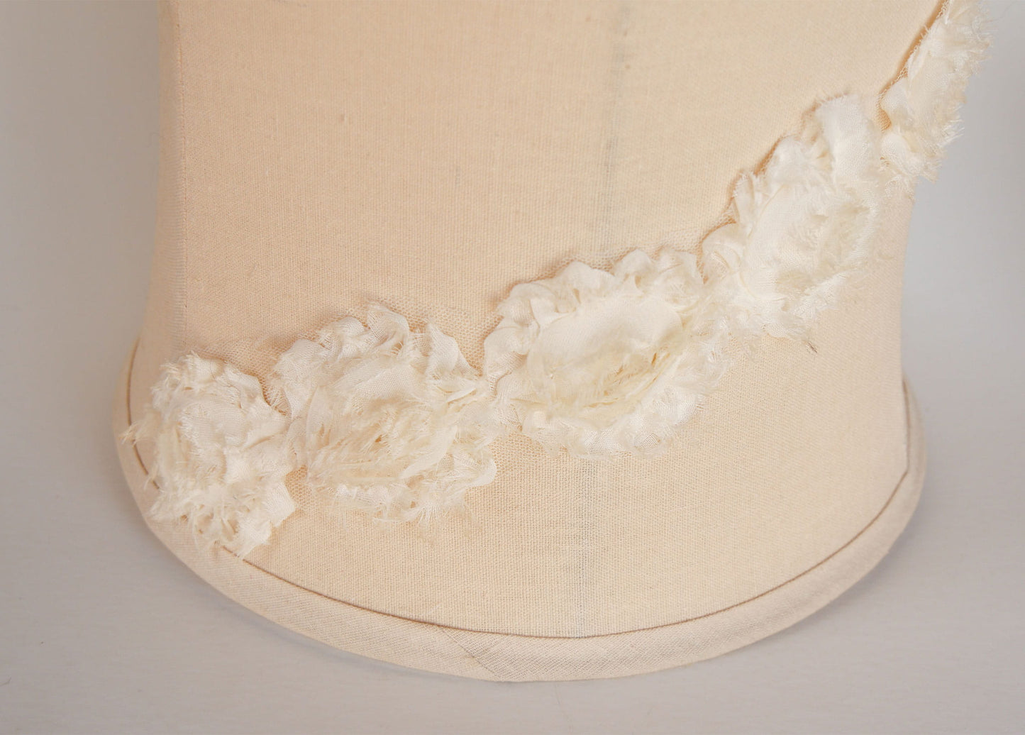 Vintage Linen Drum Lamp Shade with Floral Design, Shabby Chic Lamp Shade, Vintage Linen Shade, Vintage Linen Lamp Shade, Vintage COttagecore Lamp Shade, Vintage Cottagecore Decor, Vintage COttage Lighting