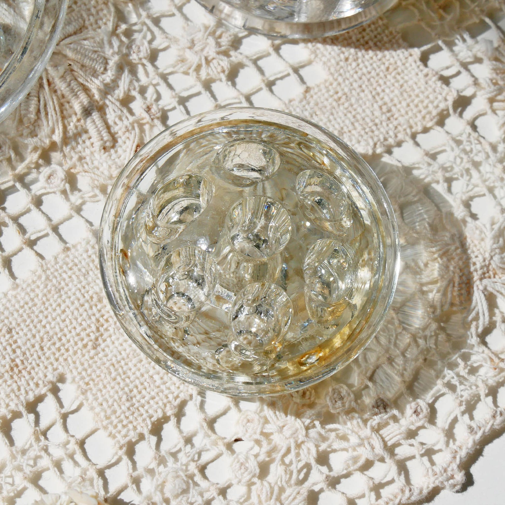 Vintage Glass Flower Frogs (3ct.), Vintage Flower Frogs