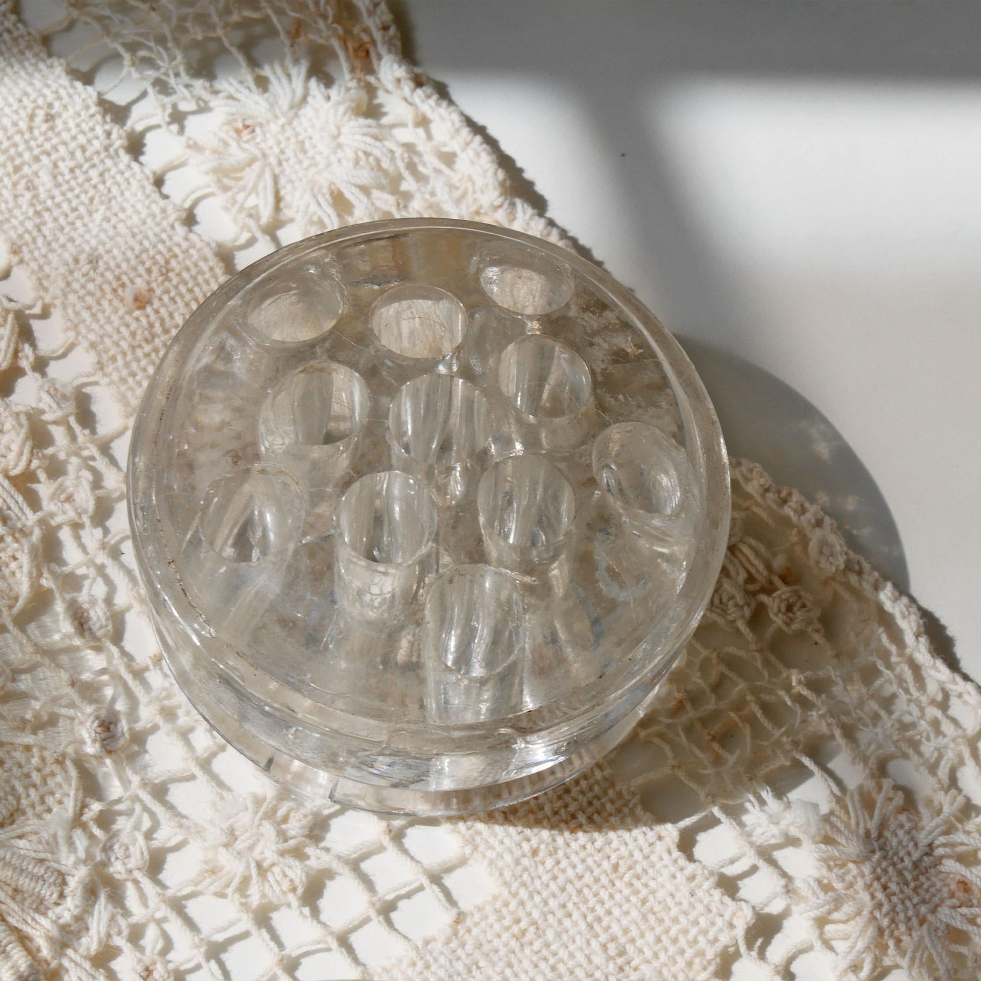 Vintage Glass Flower Frogs (3ct.), Vintage Flower Frogs