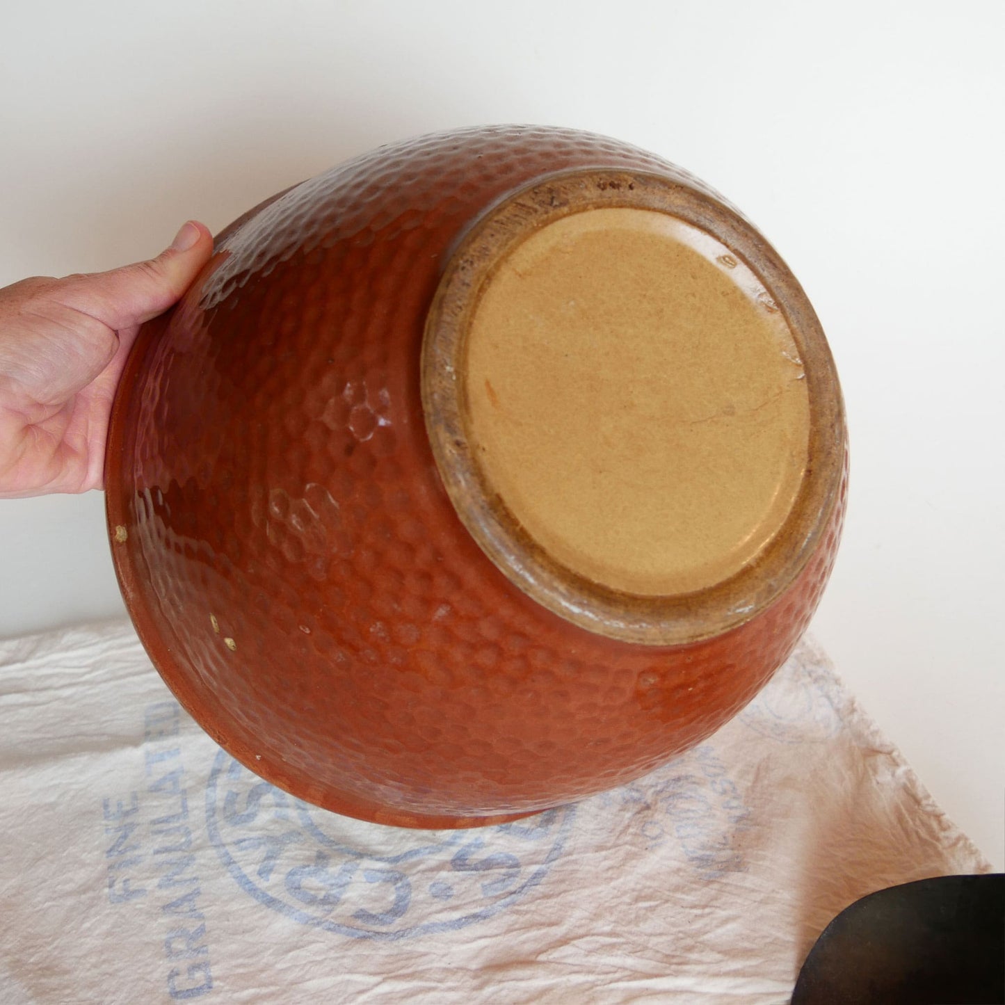 Klaham'rd Ovenware 1940's Watt Pottery Mixing Bowl Vintage Farmhouse Pottery Vintage Farmhouse Stoneware Vintage Primitive Pottery Vintage Farmhouse Bowls