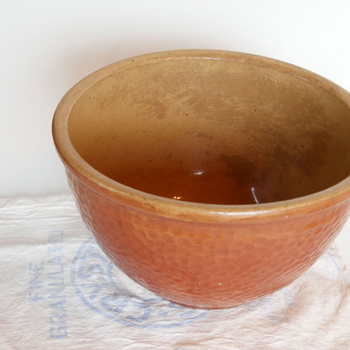 Klaham'rd Ovenware 1940's Watt Pottery Mixing Bowl Vintage Farmhouse Pottery Vintage Farmhouse Stoneware Vintage Primitive Pottery Vintage Farmhouse Bowls