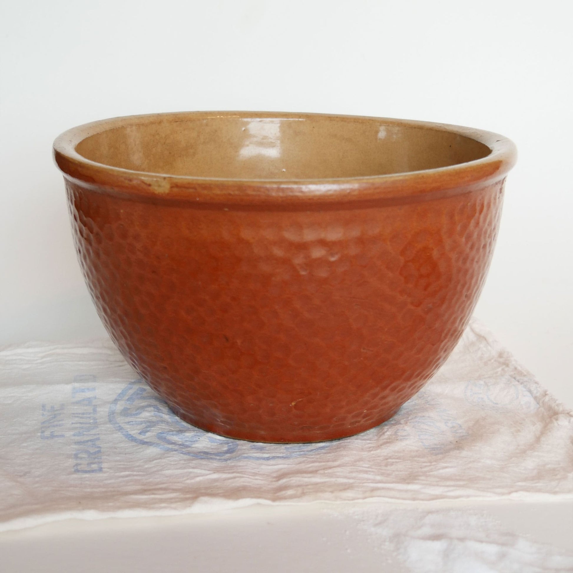 Klaham'rd Ovenware 1940's Watt Pottery Mixing Bowl Vintage Farmhouse Pottery Vintage Farmhouse Stoneware Vintage Primitive Pottery Vintage Farmhouse Bowls