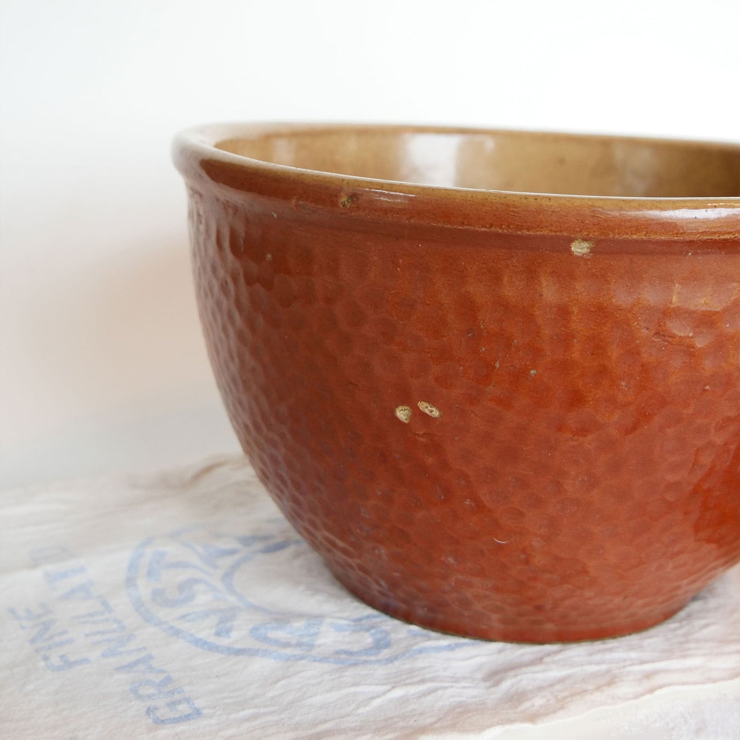 Klaham'rd Ovenware 1940's Watt Pottery Mixing Bowl Vintage Farmhouse Pottery Vintage Farmhouse Stoneware Vintage Primitive Pottery Vintage Farmhouse Bowls