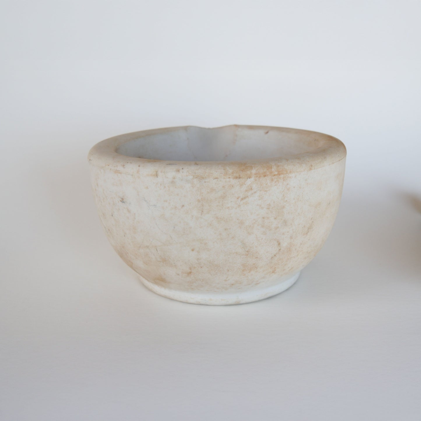 Large Antique T.P. Co. Apothecary Mortar and Pestle, Primitive Kitchen Decor, Antique Mortar and Pestle, Antique Stoneware Mortar and Pestle, Vintage Mortar and Pestle Vintage Kitchen DEcor