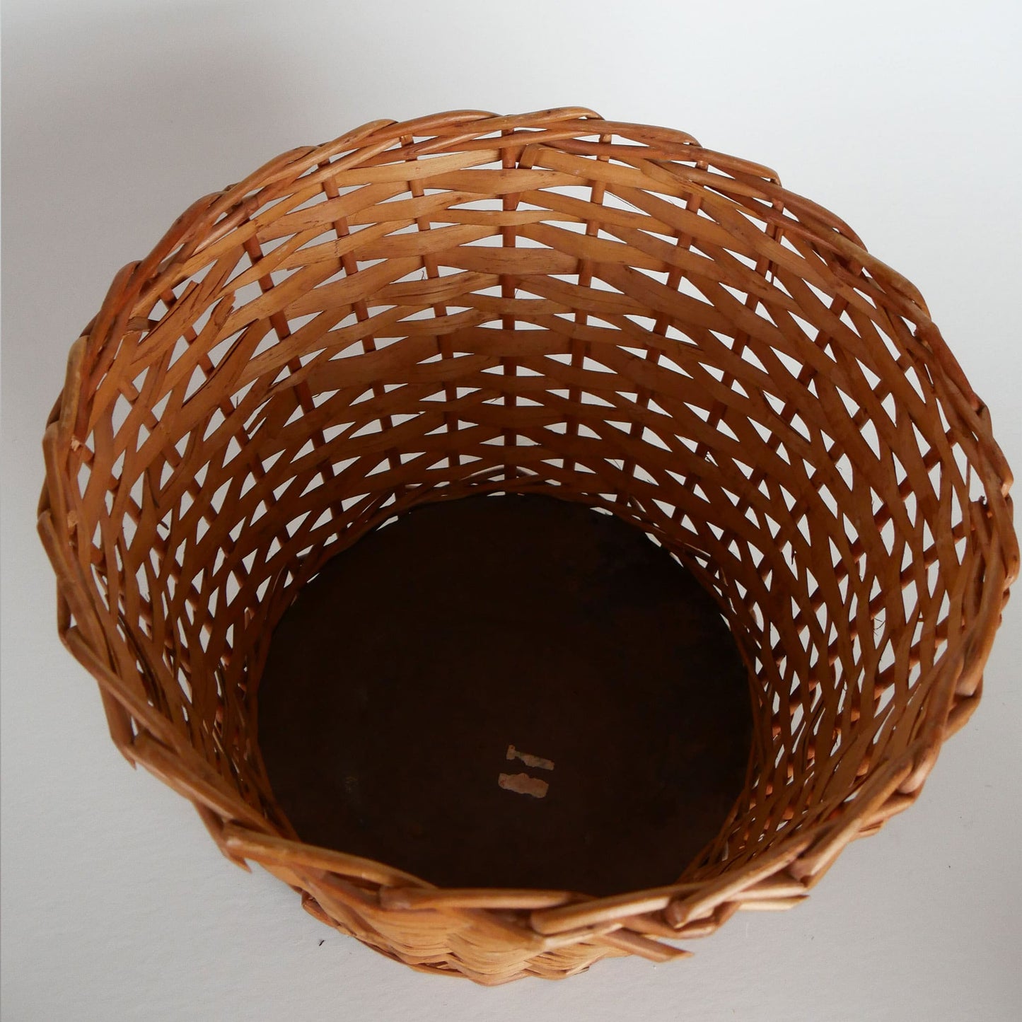 Vintage Wicker Plant Holder, Vintage Wicker Tree Stand, Vintage Wicker Basket, Basket Planter