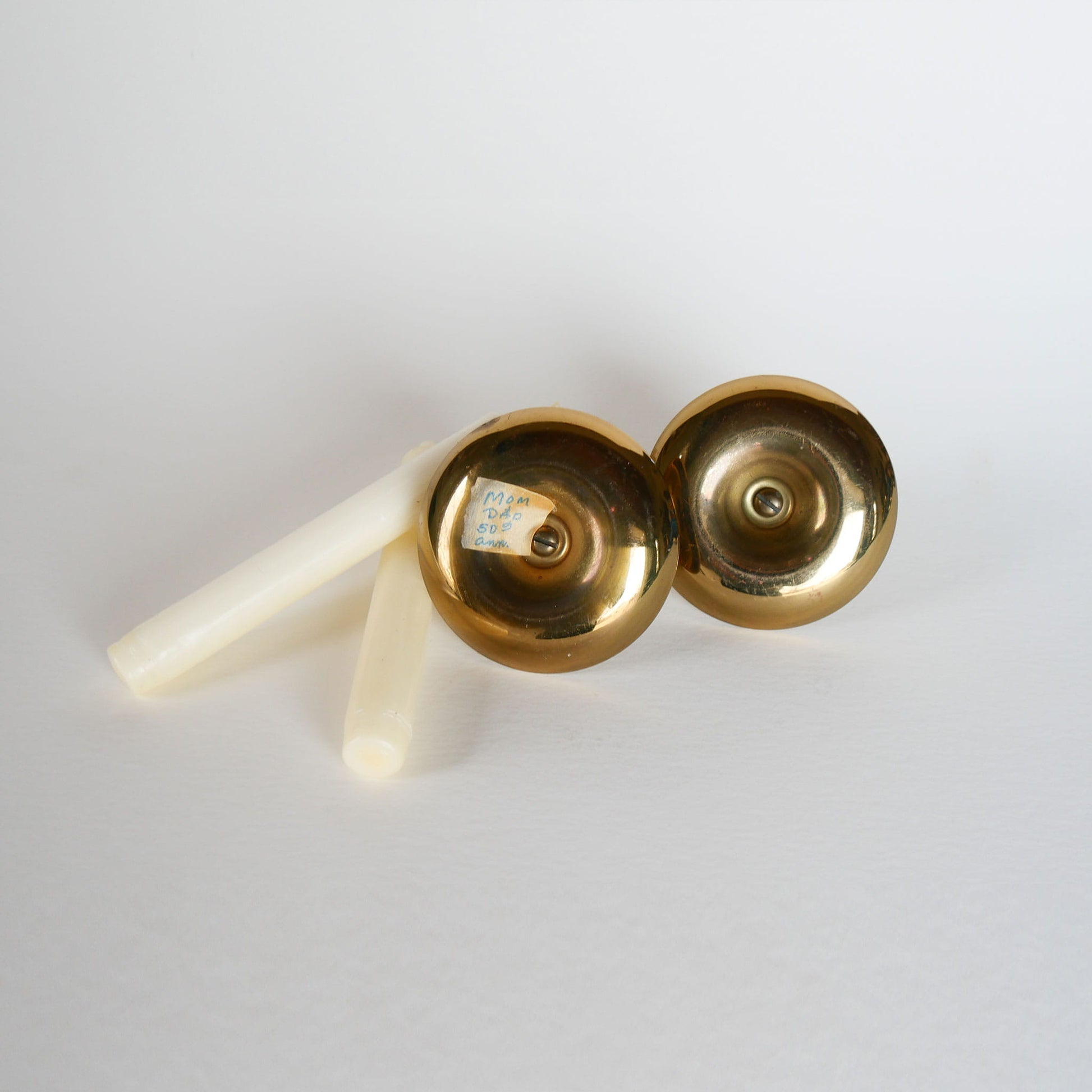 Pair of Brass Candlestick Holders, Brass Candlesticks, Brass Candleholders, Vintage Brass Decor, Vintage Brass, Vintage Home Decor