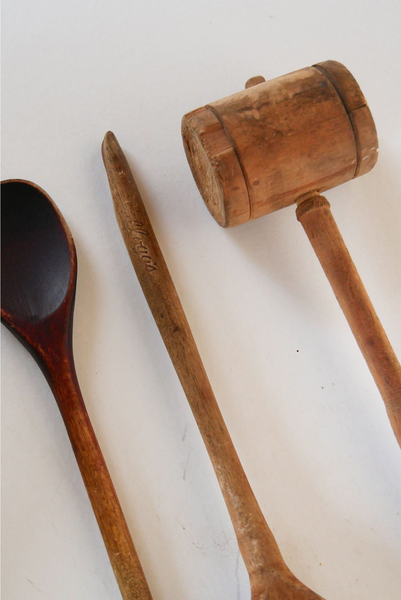 Primitive Wood Utensil Set, Primtivei Kitchen Utensils, Primitive Kitchen DEcor, Vintage Wood Utensils, Vintage Kitchen DEcor, Vintage Farmhouse Kitchen DEcor, Vintage Primitive Kitchen Spoons, Primitive Spoons
