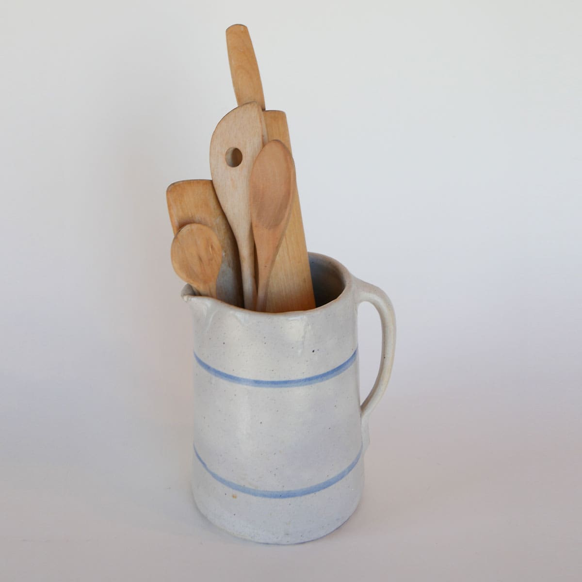 Primitive Wood Spoon Set, Farmhouse Spoons