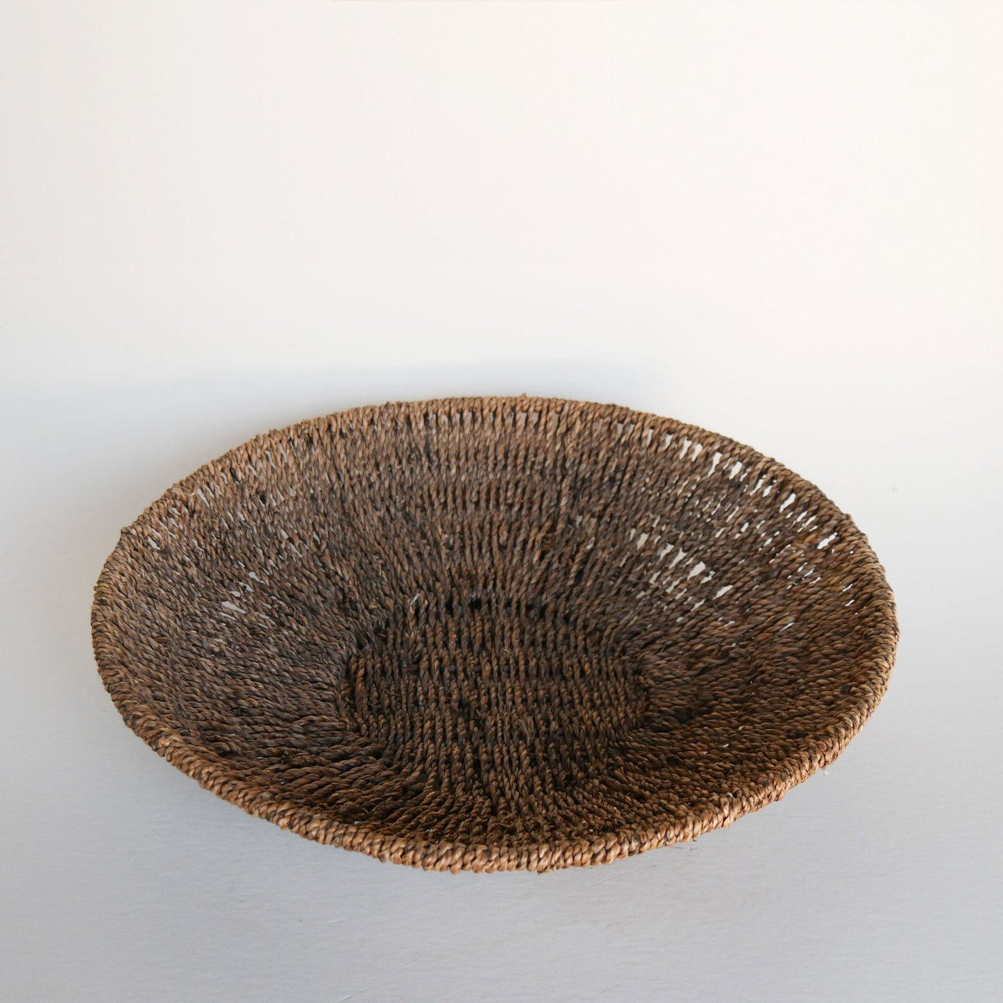 VIntage Seagrass Wicker Bowl, Vintage Basket Bowl, Vintage Basket Wall, Vintage Fruit Basket, Vintage Seagrass Basket, Vintage Coastal Basket, Vintage Farmhouse Basket