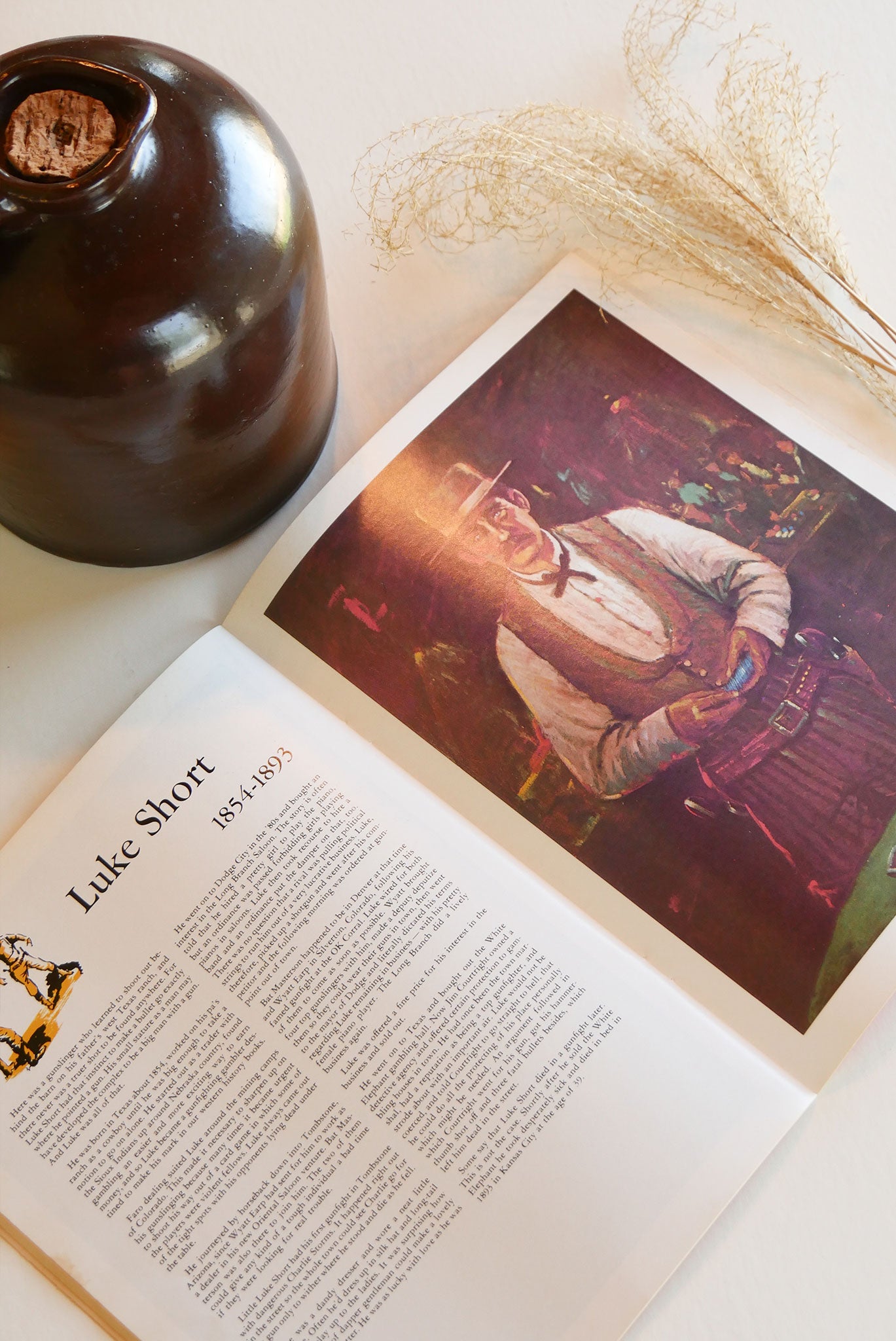 The Gunfighters Book by Lea Franklin McCarty, Vintage Western Decor, Vintage Farmhouse Decor, Vintage Western Books