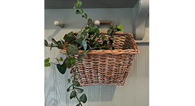 Thrifted Wicker Basket Vintage Home Decor Customer Review 5 Stars From Brandy