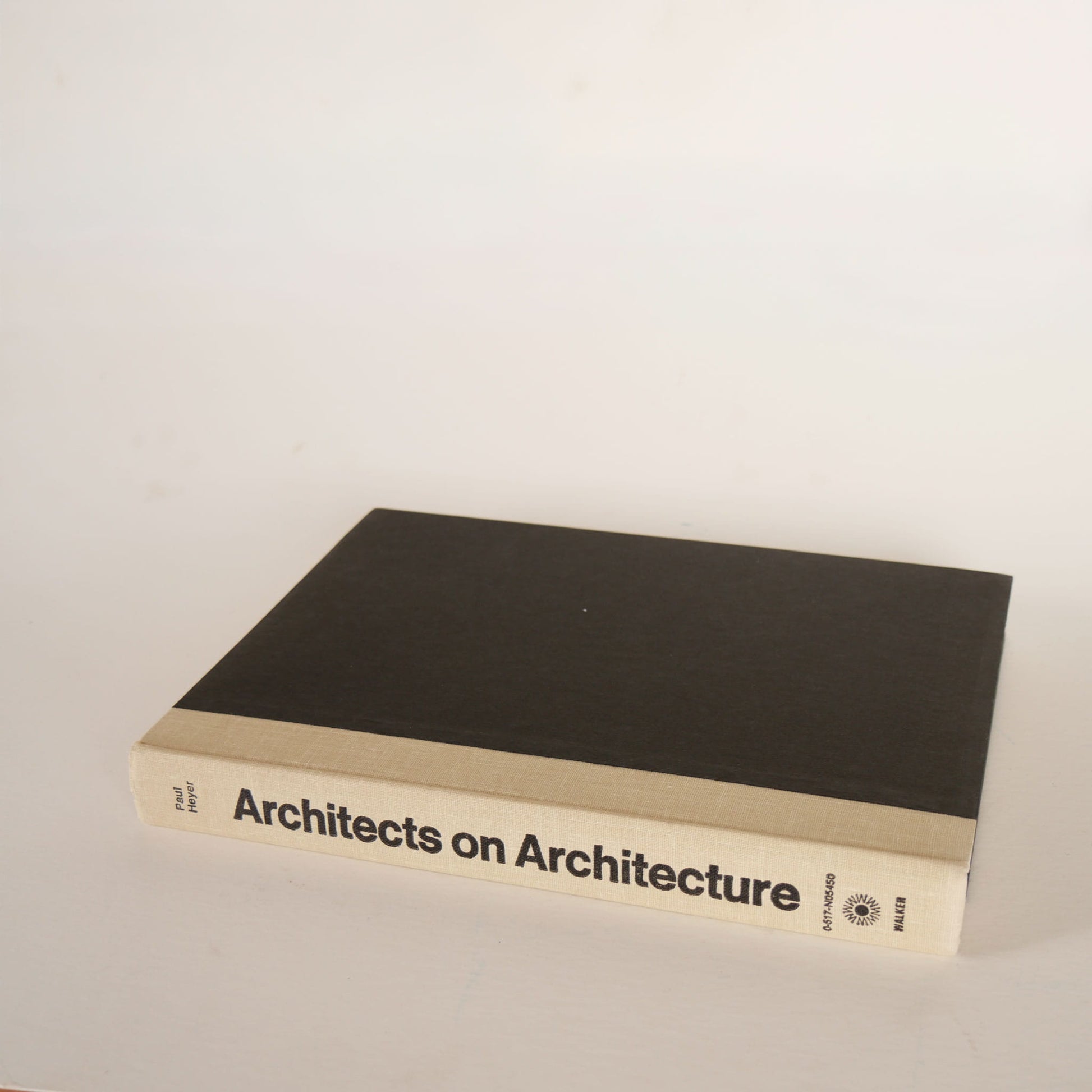 Vintage Black and Tan Architecture Coffee Table Book, VIntage Coffee Table Book, Vintage Gray and Orange Coffee Table Book, Vintage Architecture Book